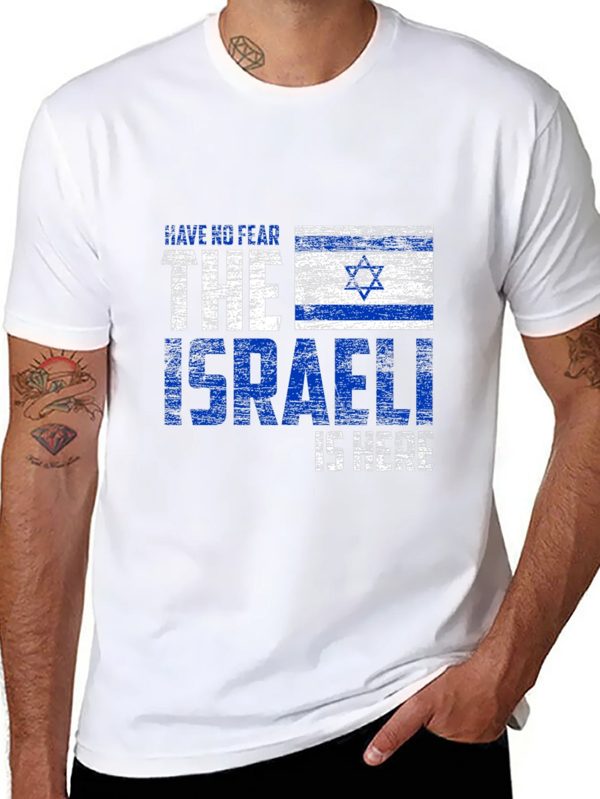 Israeli Pride T-Shirt: Have No Fear The is Here product image 10