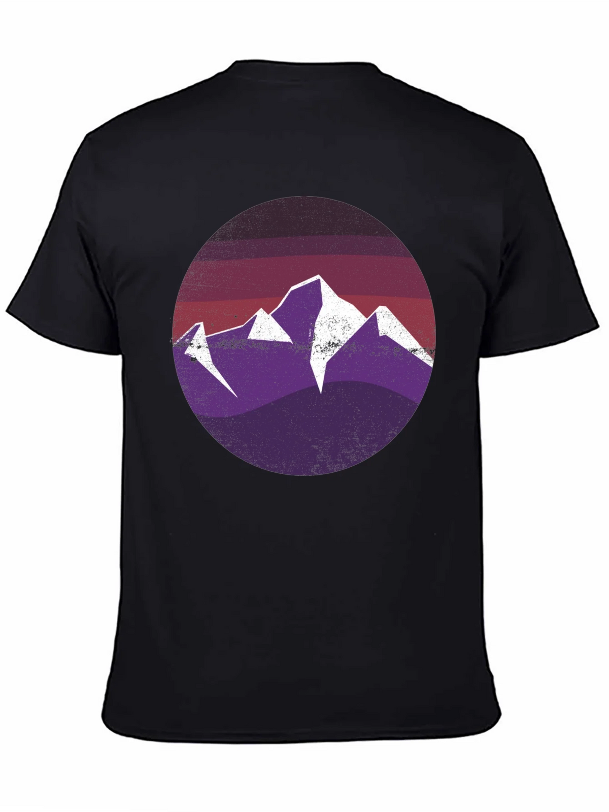 Mountain Scene Graphic Tee - Black product image 7