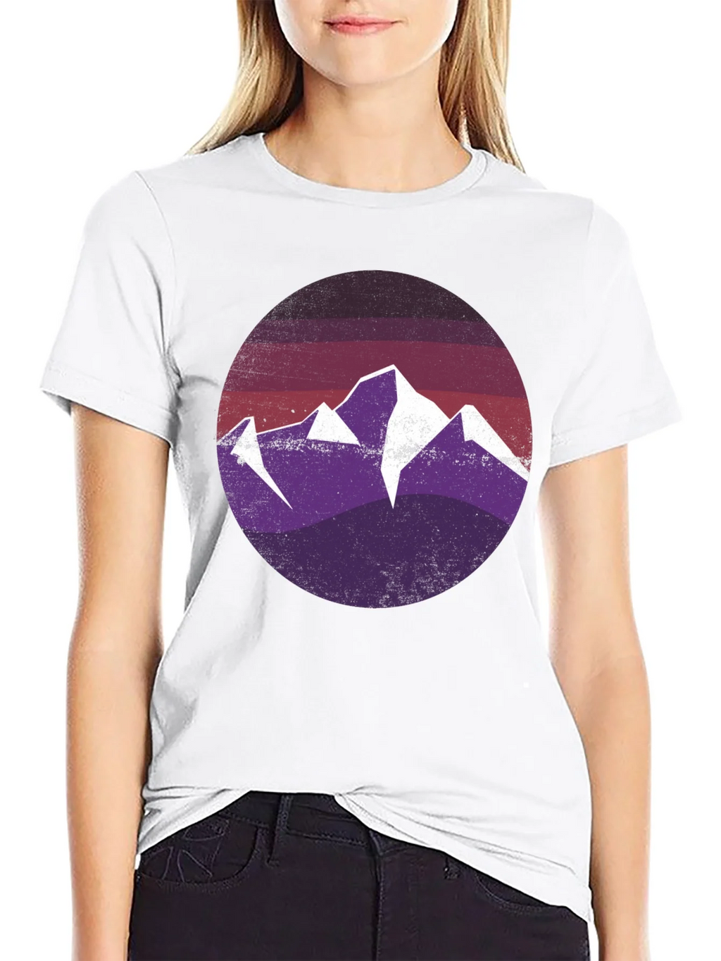 Mountain Scene Graphic Tee - Black product image 11