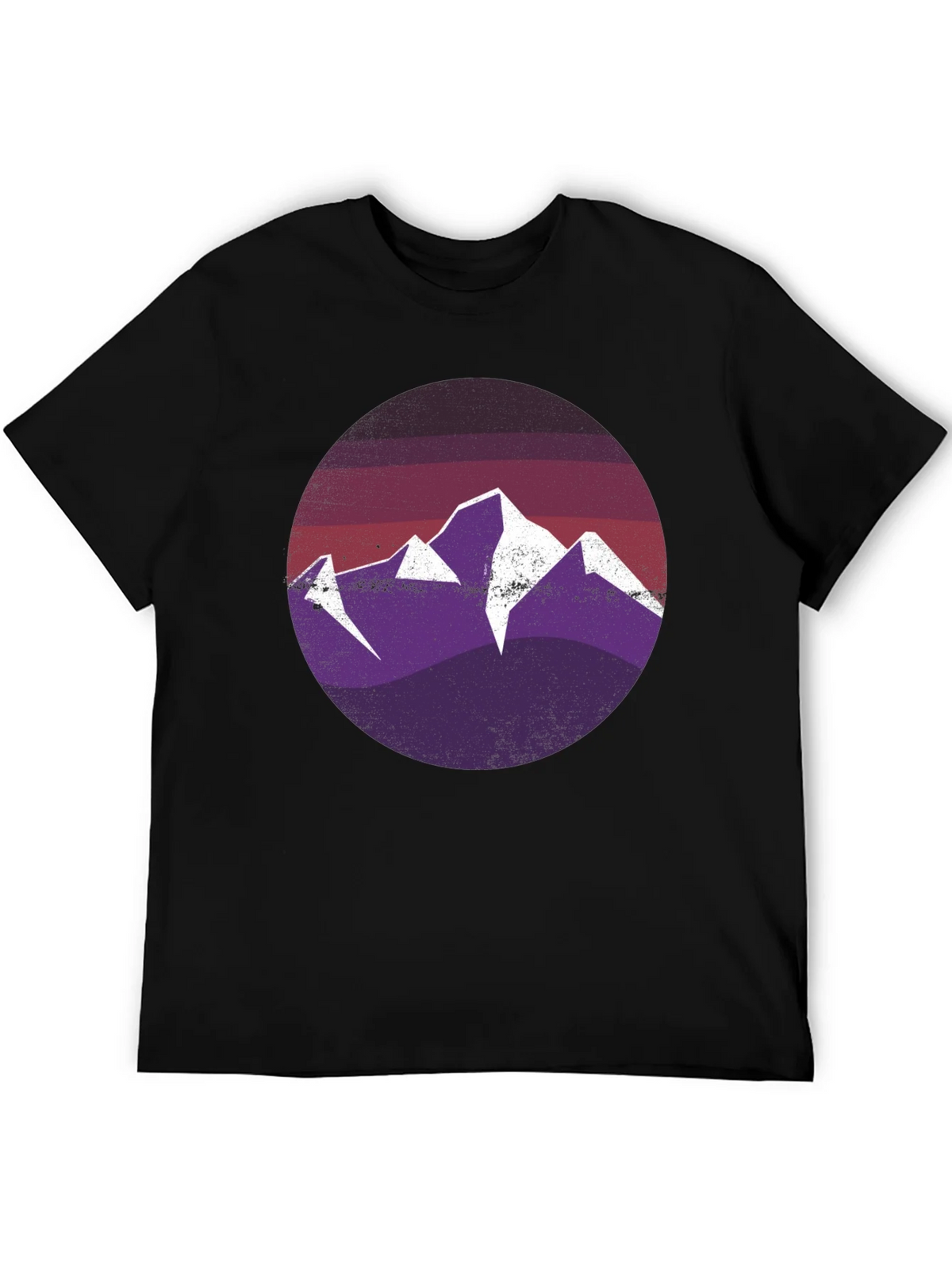 Mountain Scene Graphic Tee - Black product image 8