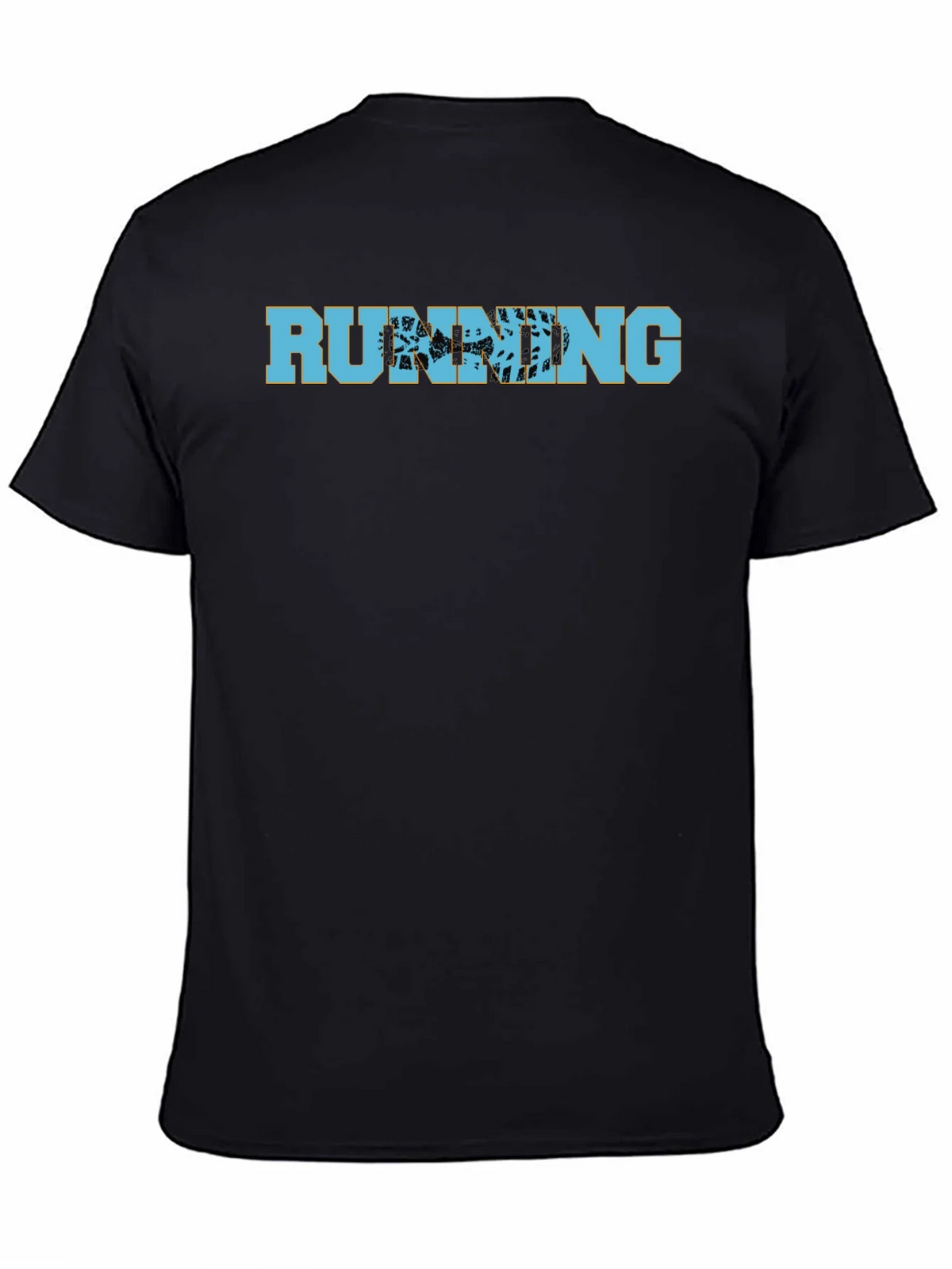 Running Trail Graphic T-Shirt - Black product image 7