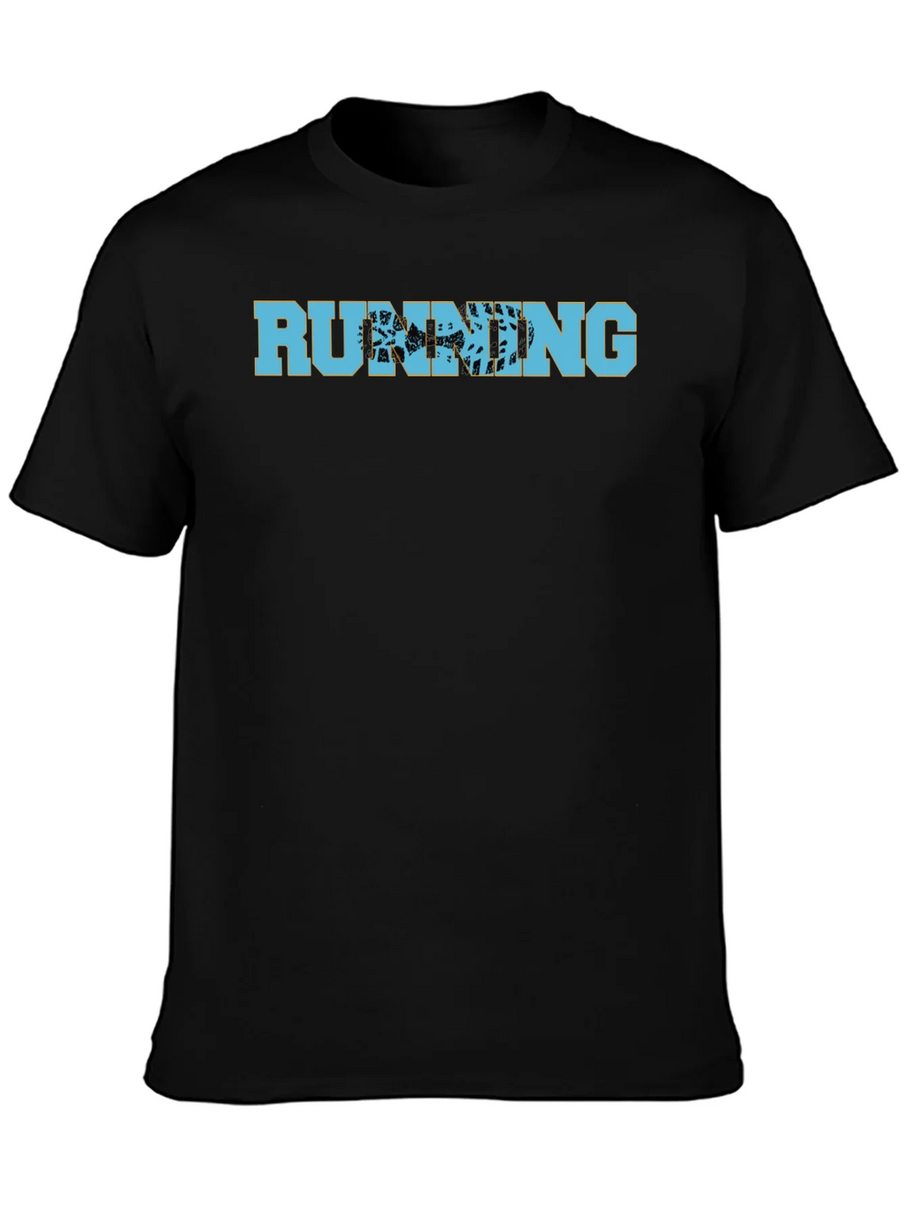 Running Trail Graphic T-Shirt - Black product image 6