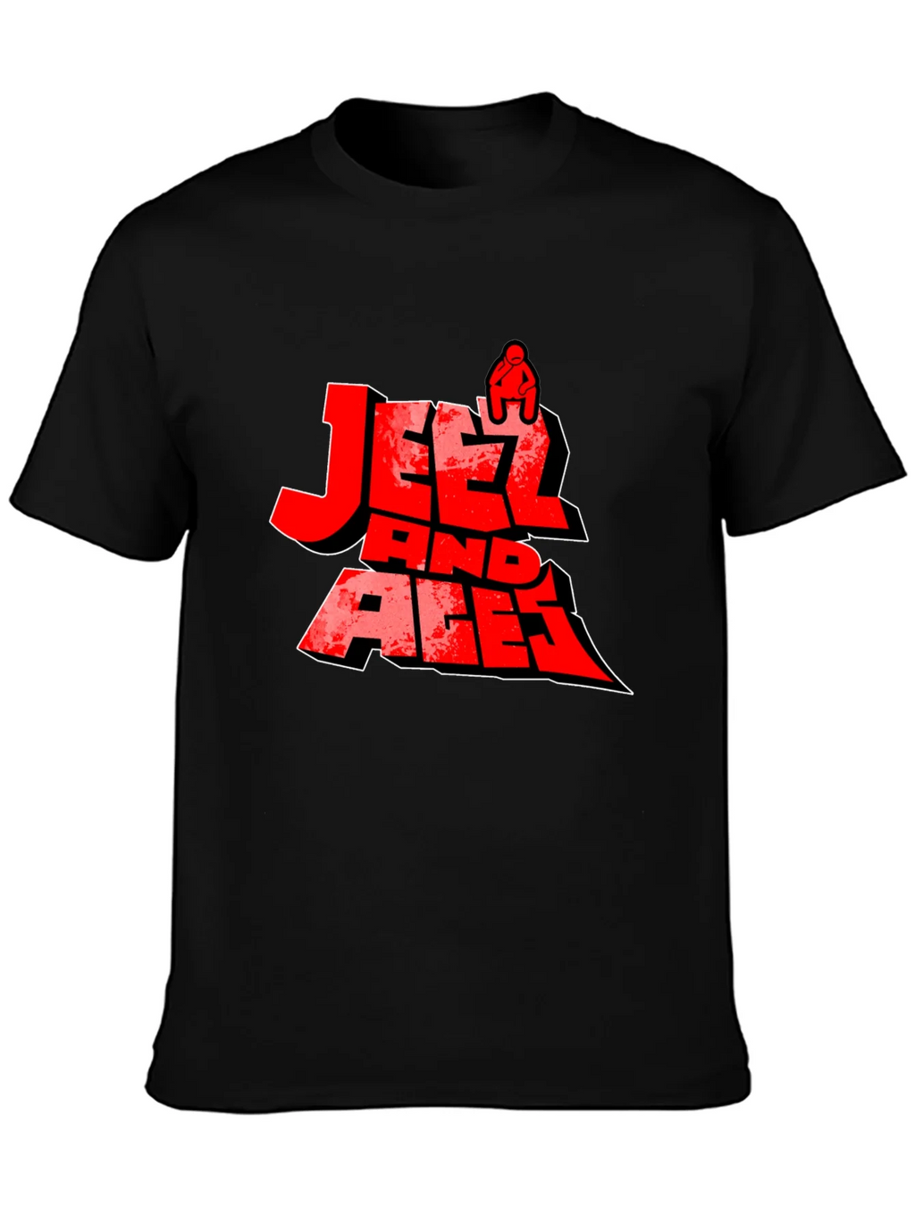 Jeetz And Aces Black Graphic T-Shirt product image 6