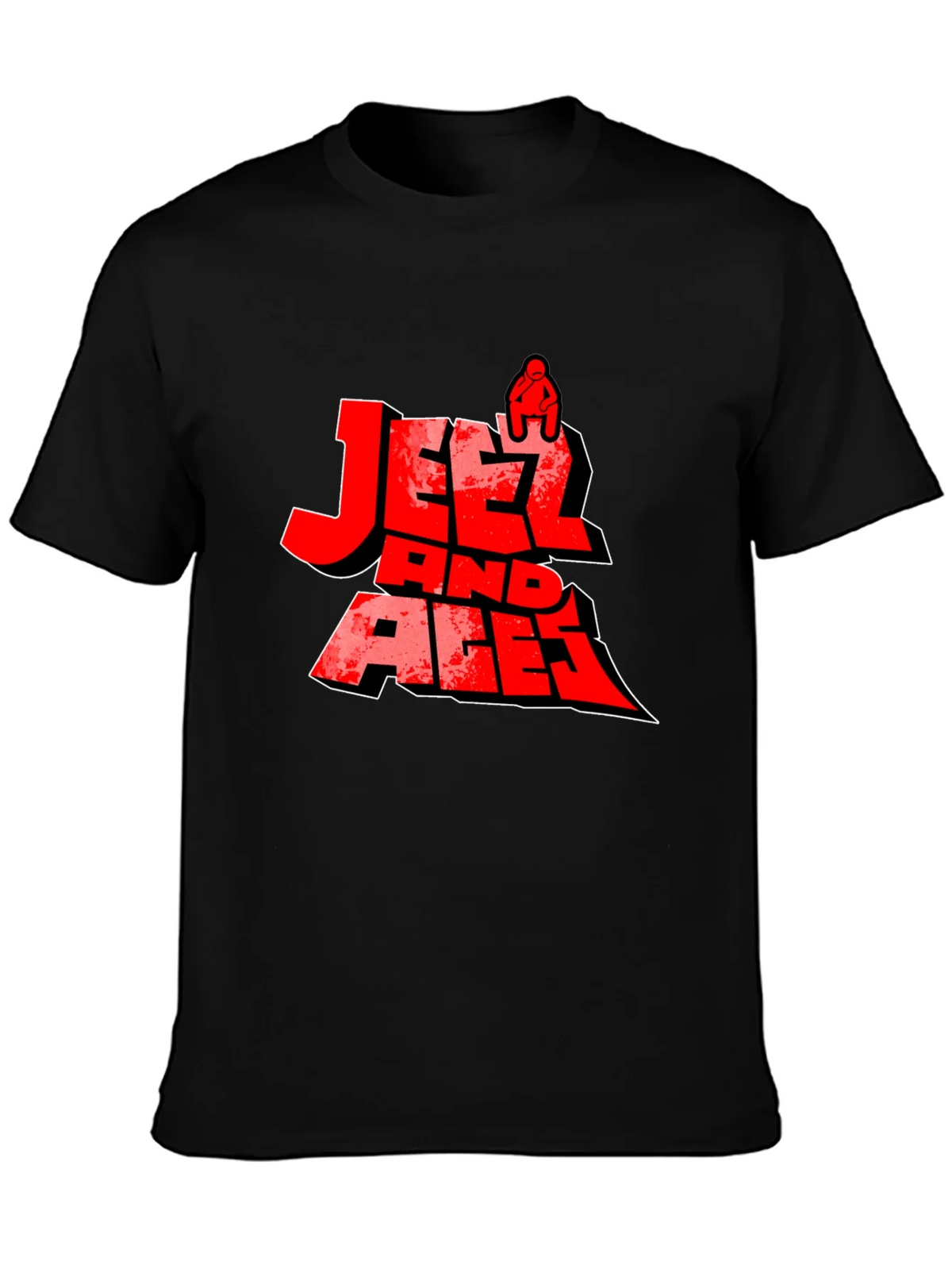Jeetz And Aces Black Graphic T-Shirt product image 6