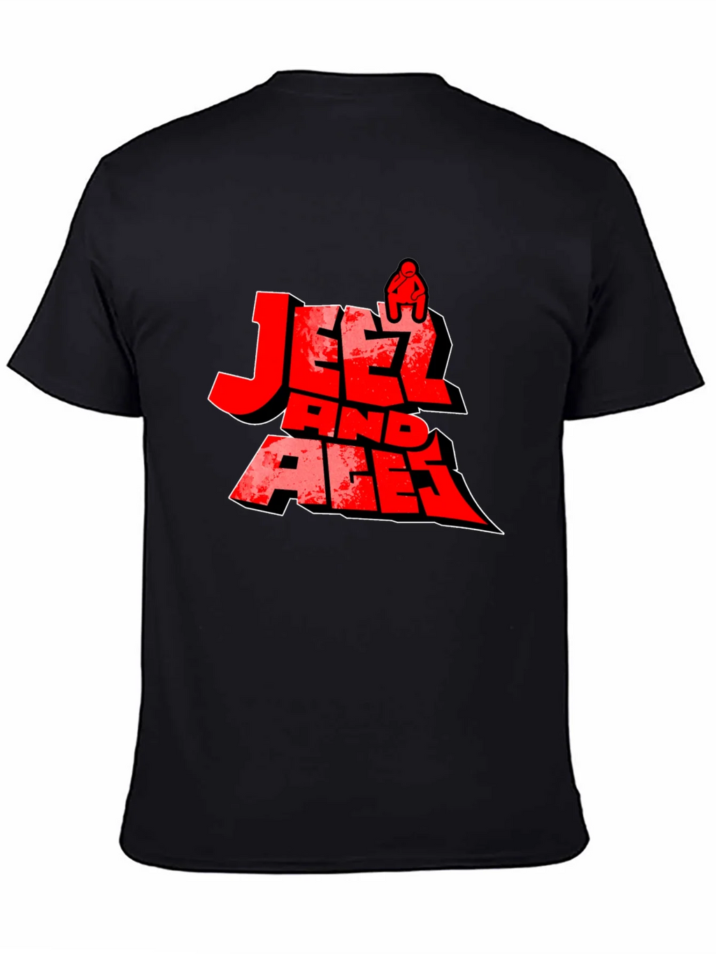 Jeetz And Aces Black Graphic T-Shirt product image 7