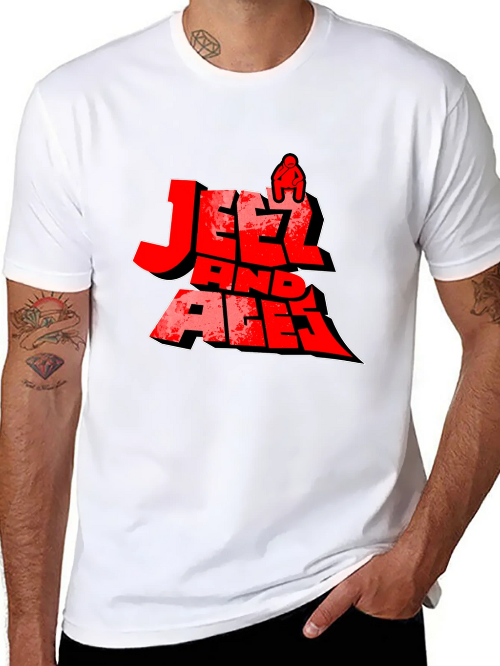 Jeetz And Aces Black Graphic T-Shirt product image 10