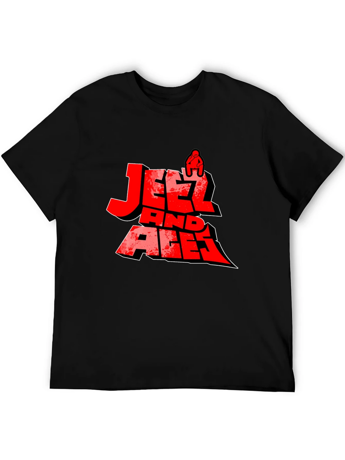 Jeetz And Aces Black Graphic T-Shirt product image 8