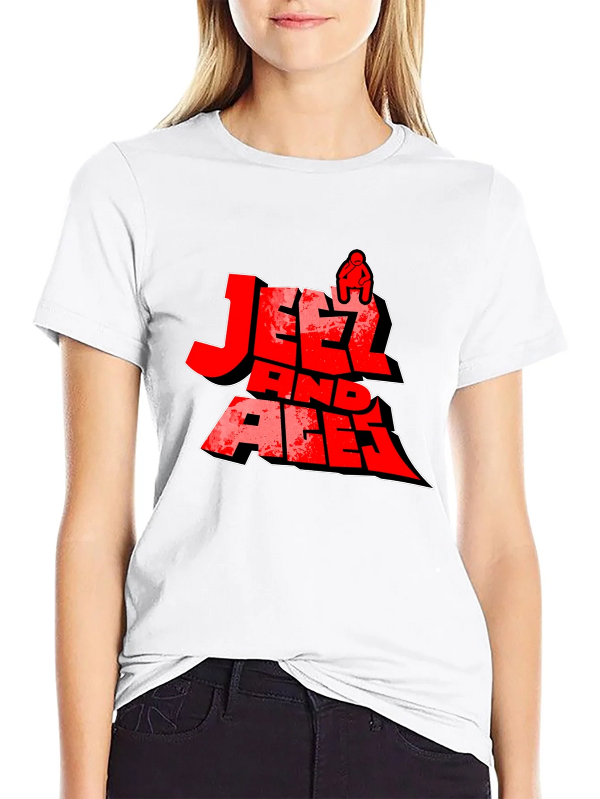 Jeetz And Aces Black Graphic T-Shirt product image 11