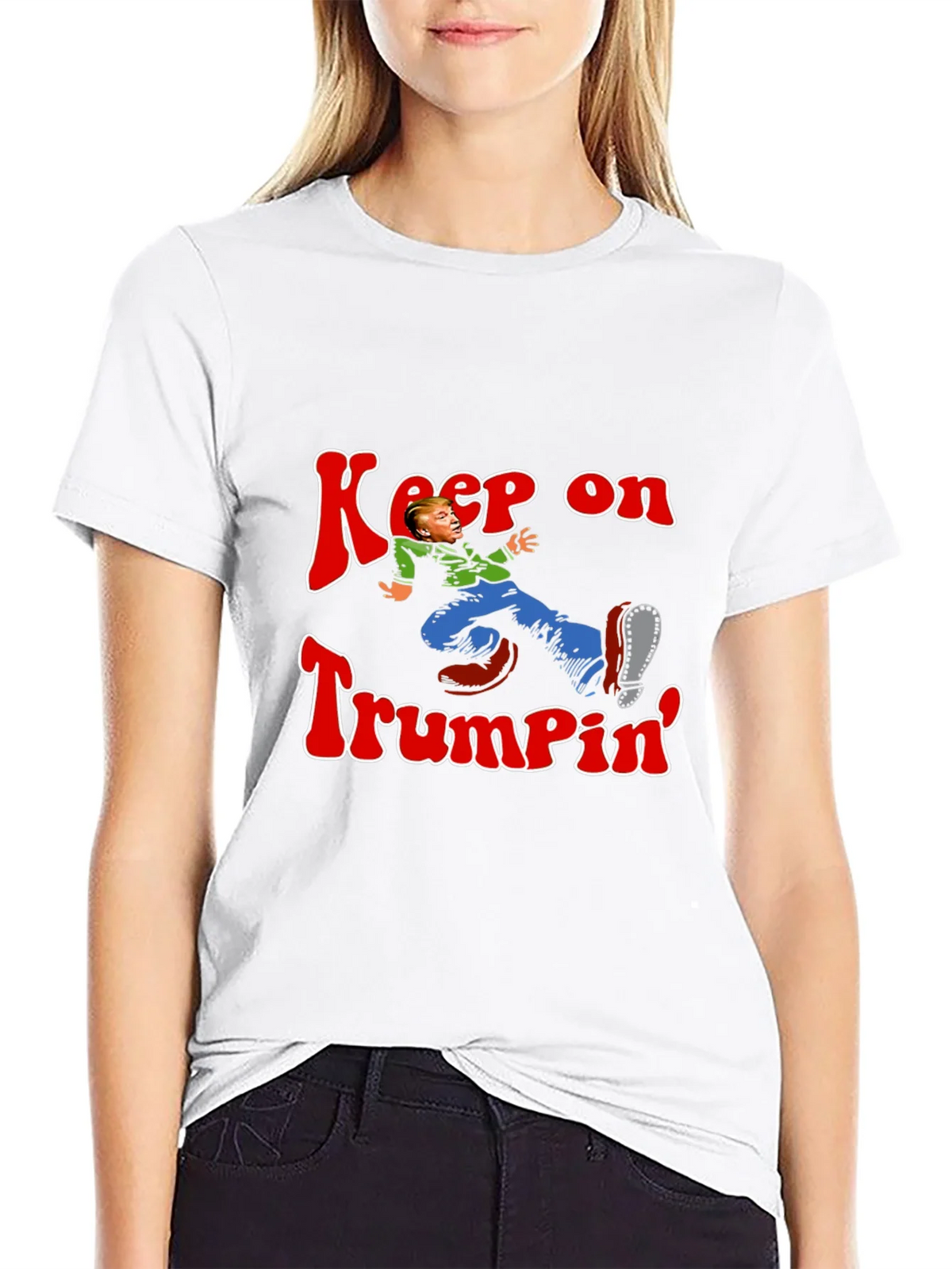 Keep On Trumpin Graphic Tee - Novelty Humor T-Shirt product image 11