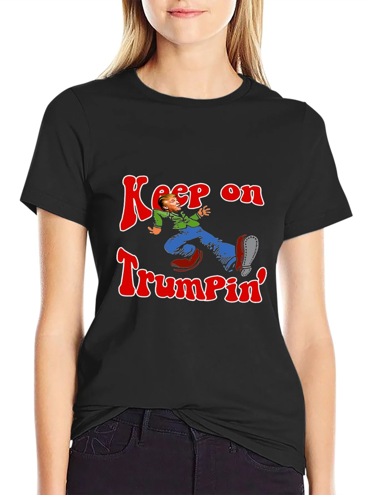 Keep On Trumpin Graphic Tee - Novelty Humor T-Shirt product image 5