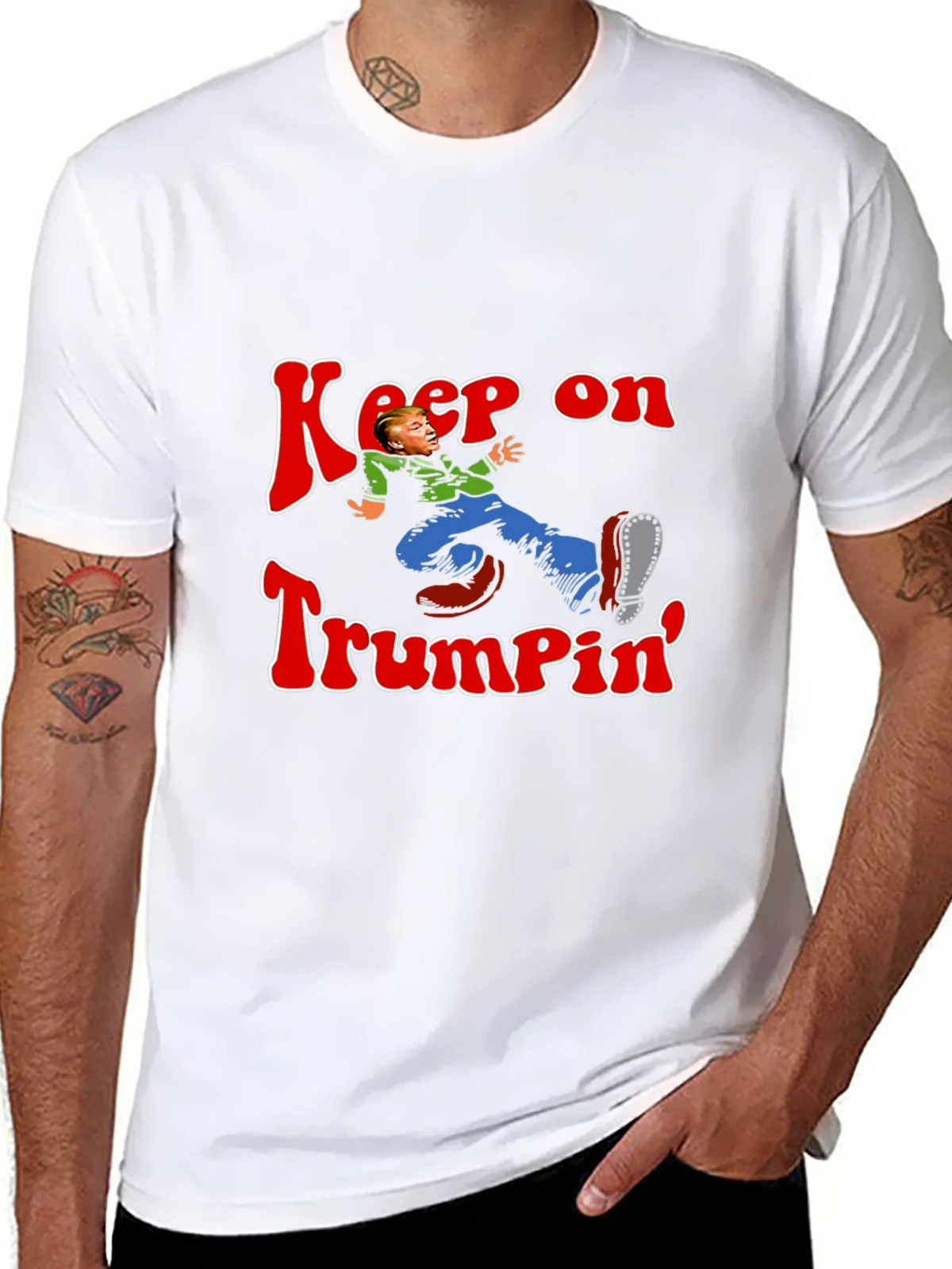 Keep On Trumpin Graphic Tee - Novelty Humor T-Shirt product image 10