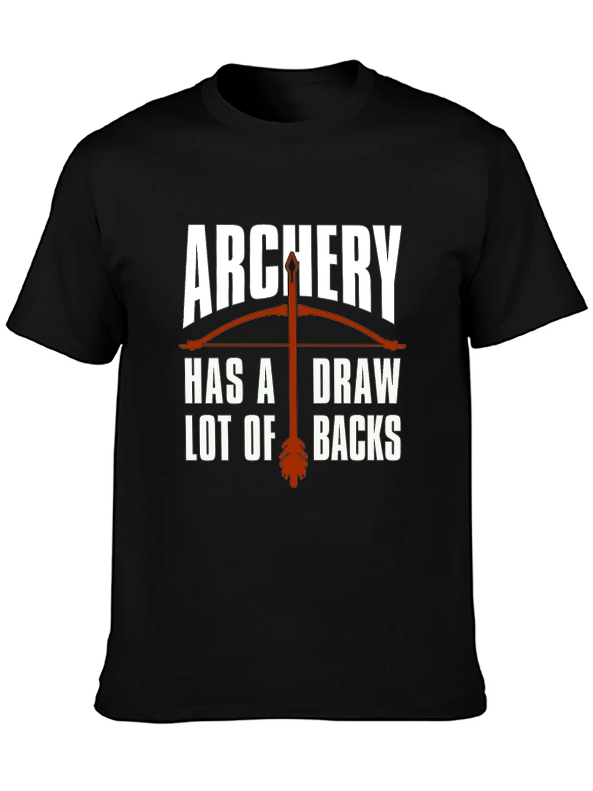 Archery Drawbacks Graphic T-Shirt - Novelty Design product image 2
