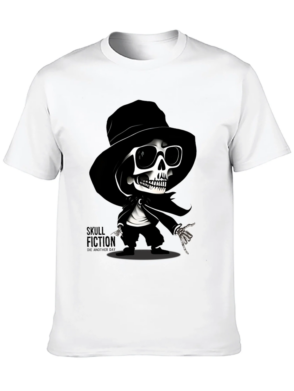 Skull Fiction Graphic T-Shirt product image 12