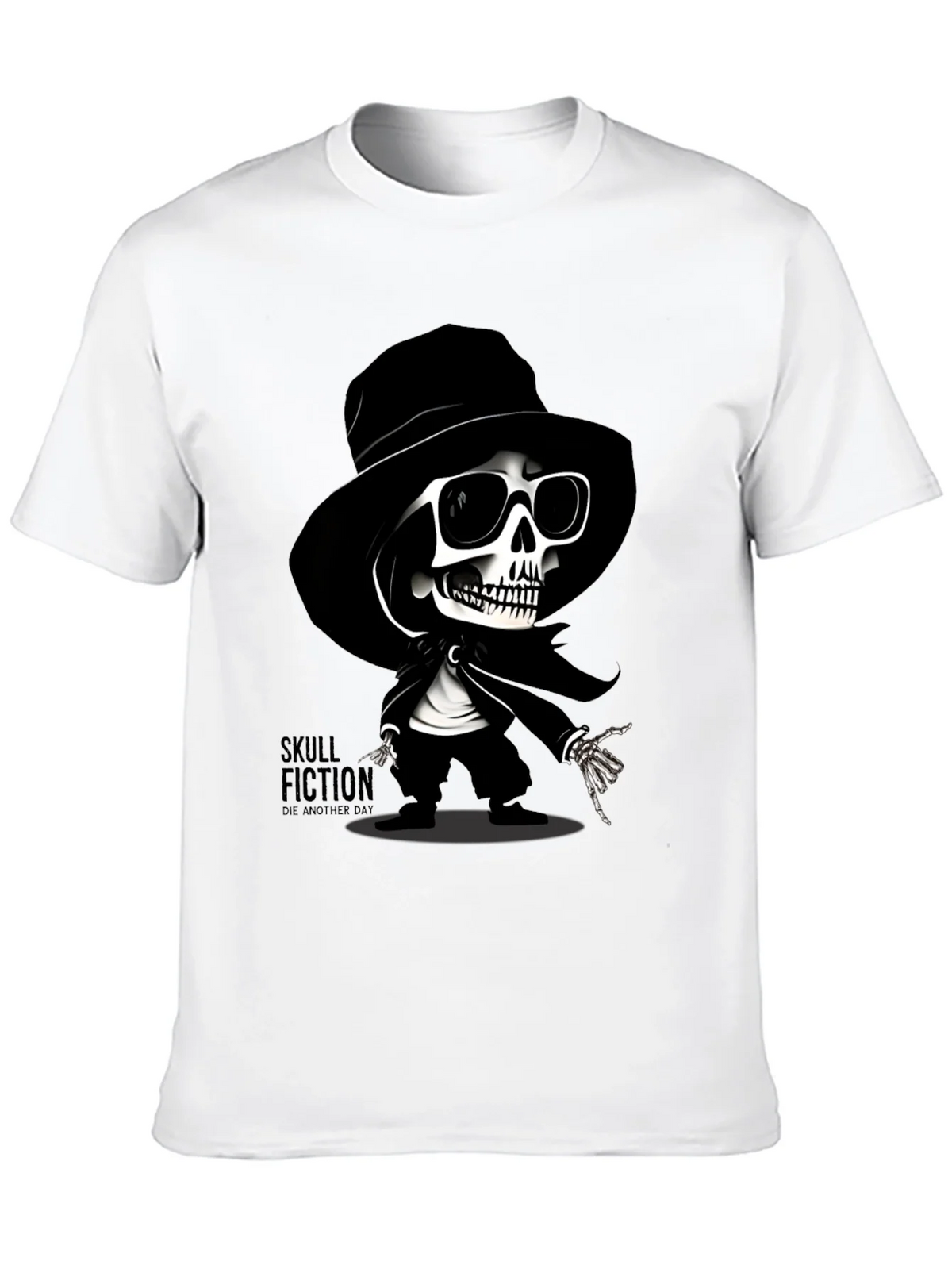 Skull Fiction Graphic T-Shirt product image 12