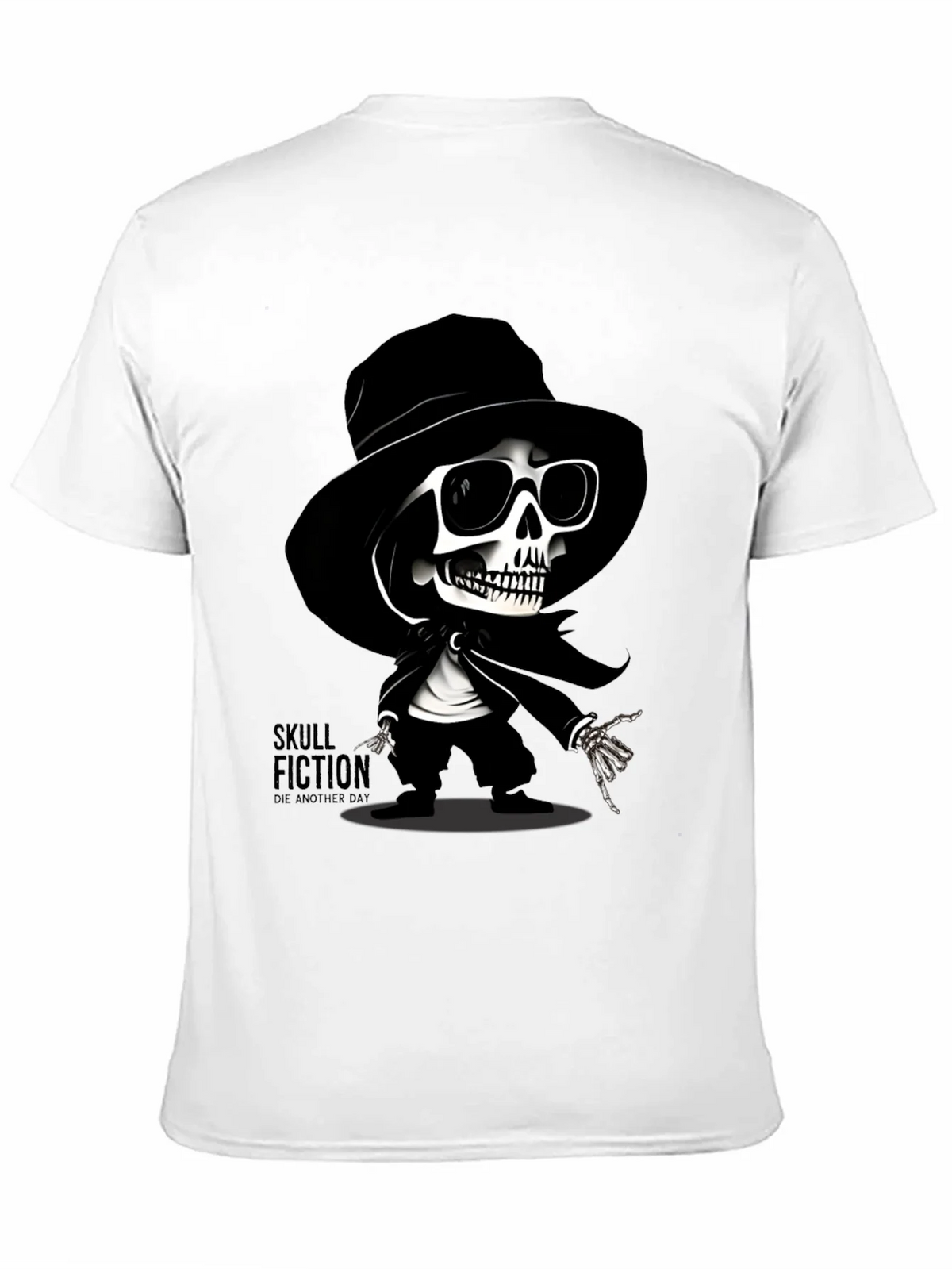 Skull Fiction Graphic T-Shirt product image 2