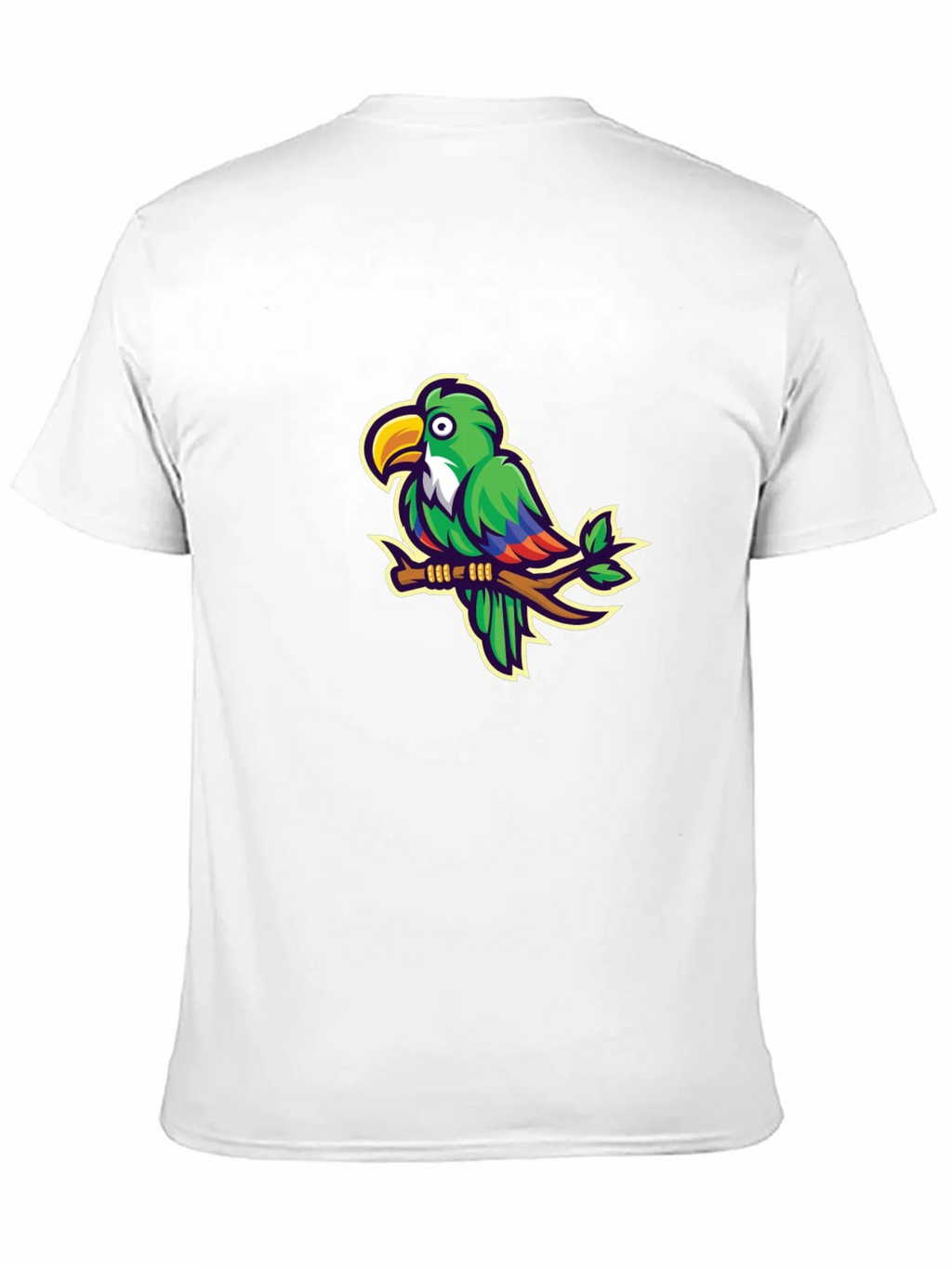 Parrot Graphic T-Shirt - Casual Black Tee product image 2