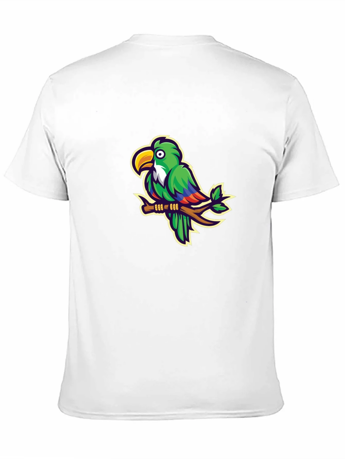 Parrot Graphic T-Shirt - Casual Black Tee product image 2