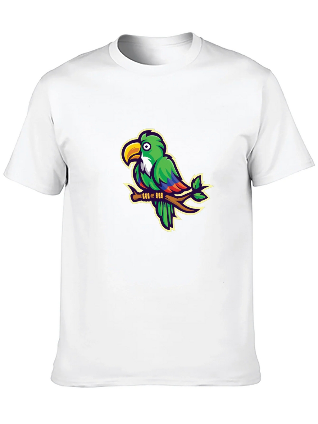 Parrot Graphic T-Shirt - Casual Black Tee product image 12