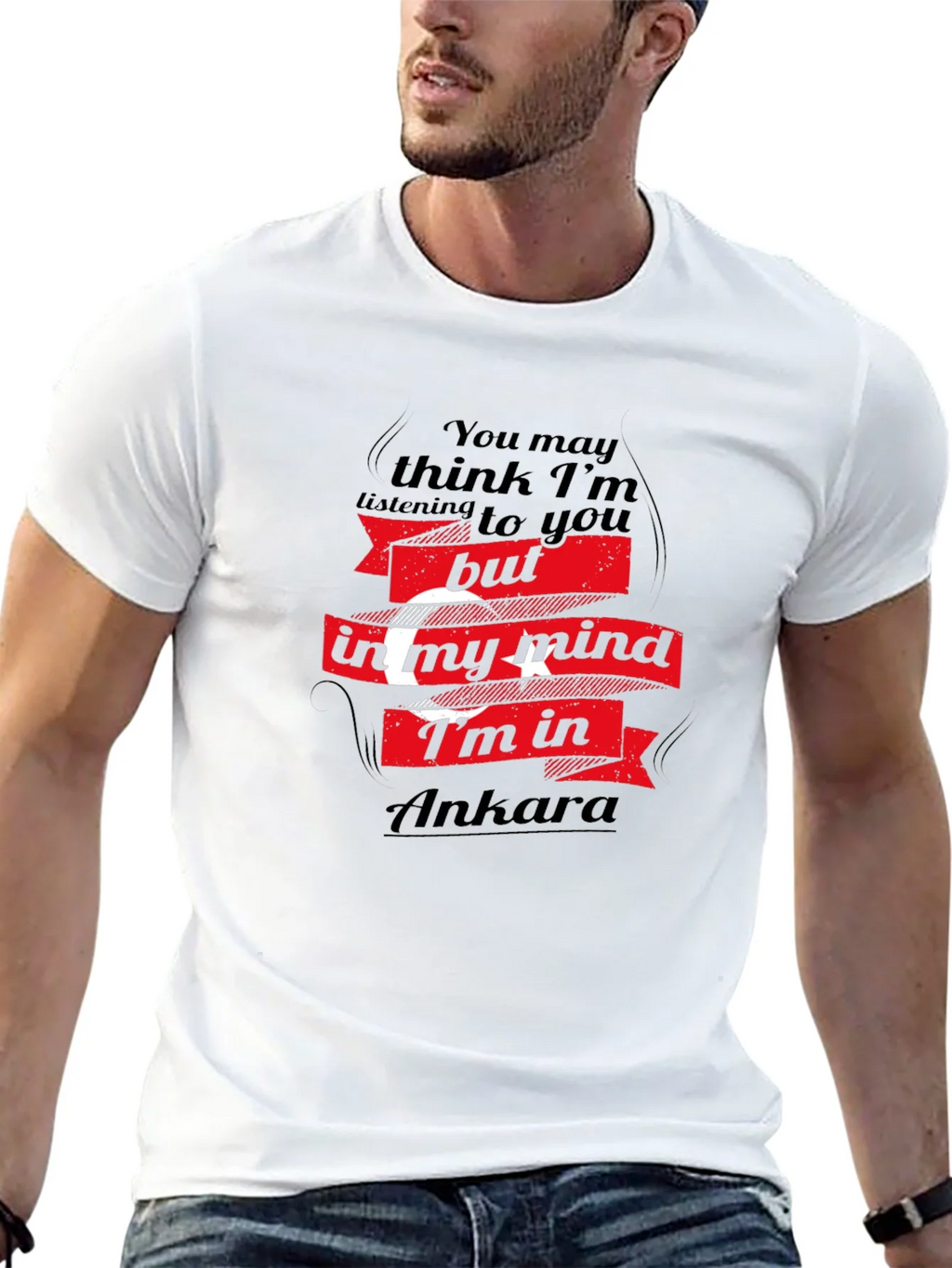 Ankara Mind T-Shirt - Humorous Graphic Tee product image 3