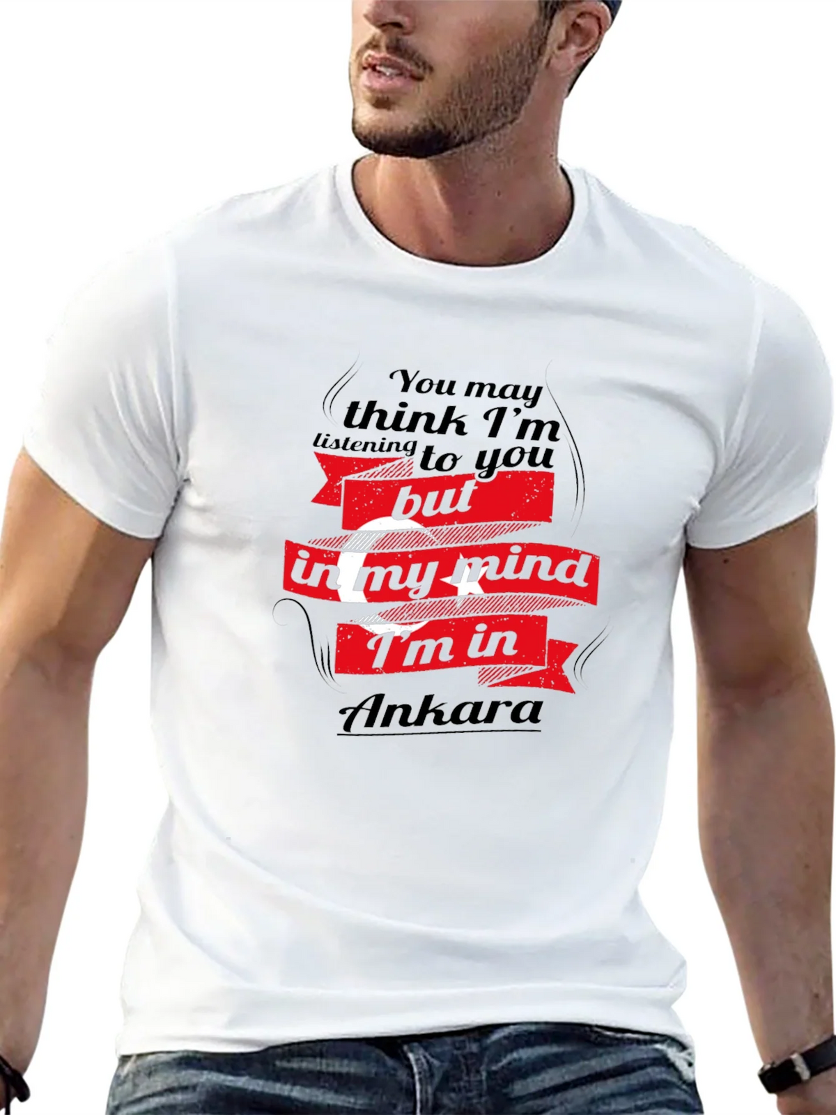 Ankara Mind T-Shirt - Humorous Graphic Tee product image 3