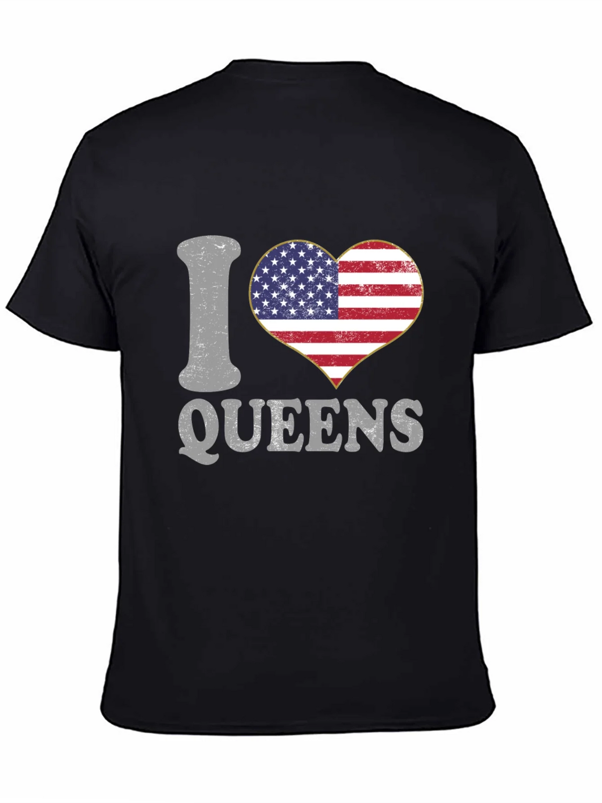 I Love Queens T-Shirt Patriotic Pride product image 7
