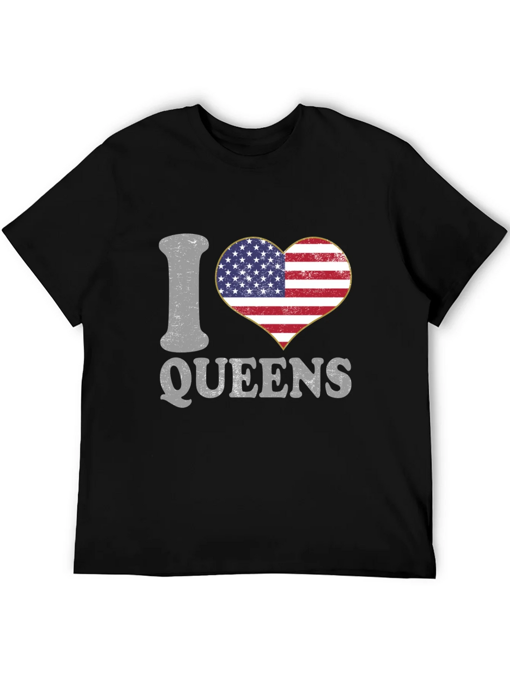 I Love Queens T-Shirt Patriotic Pride product image 8