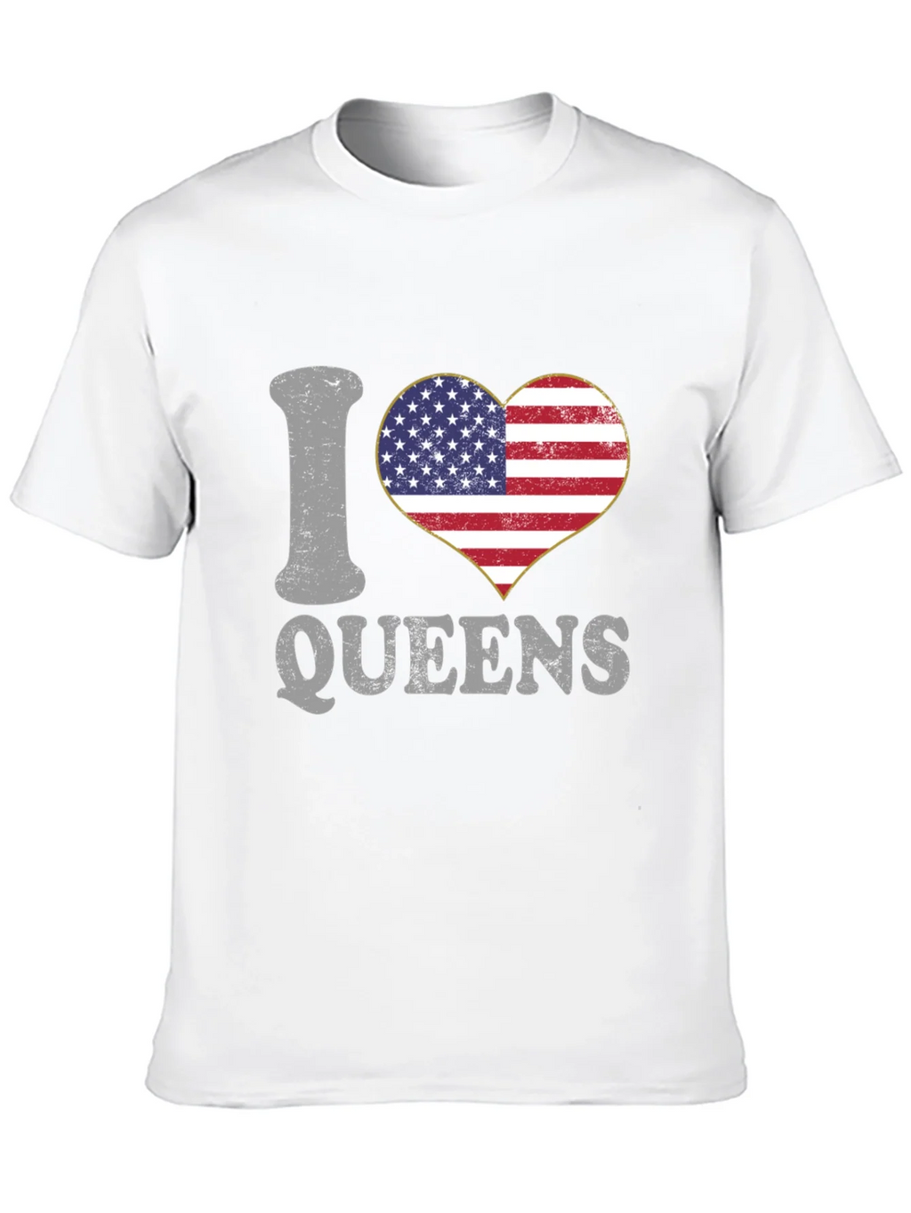 I Love Queens T-Shirt Patriotic Pride product image 12