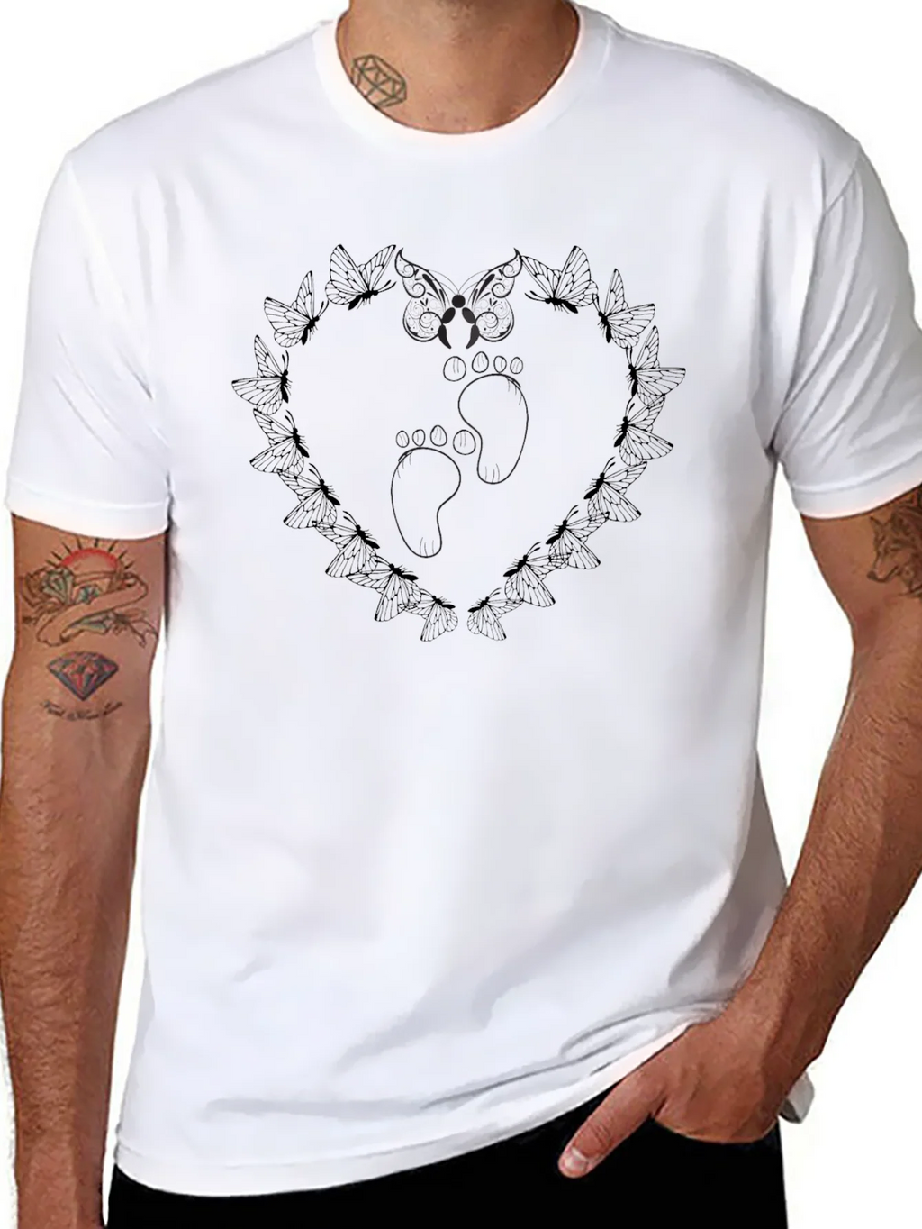 Butterfly Heart T-Shirt product image 10