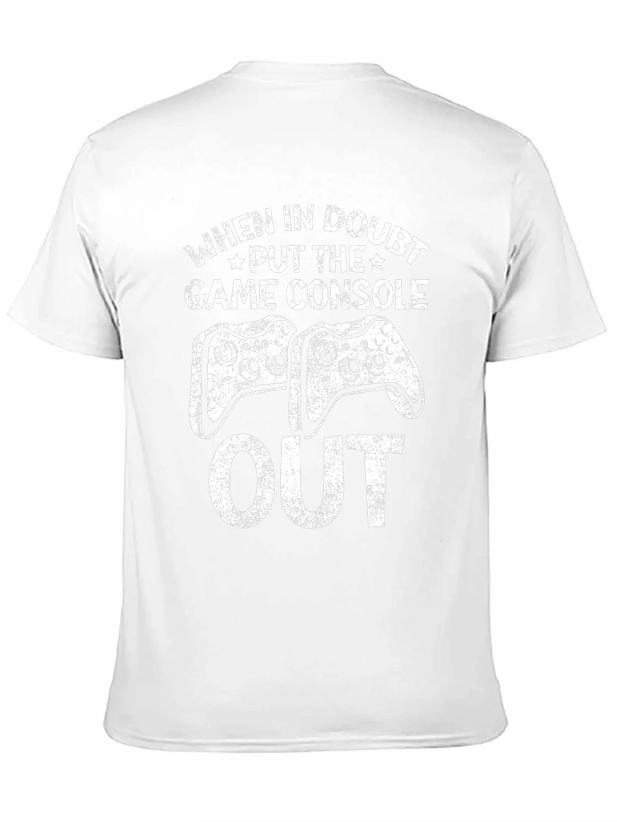 Gamer Console T-Shirt - When in Doubt Game Out product image 2