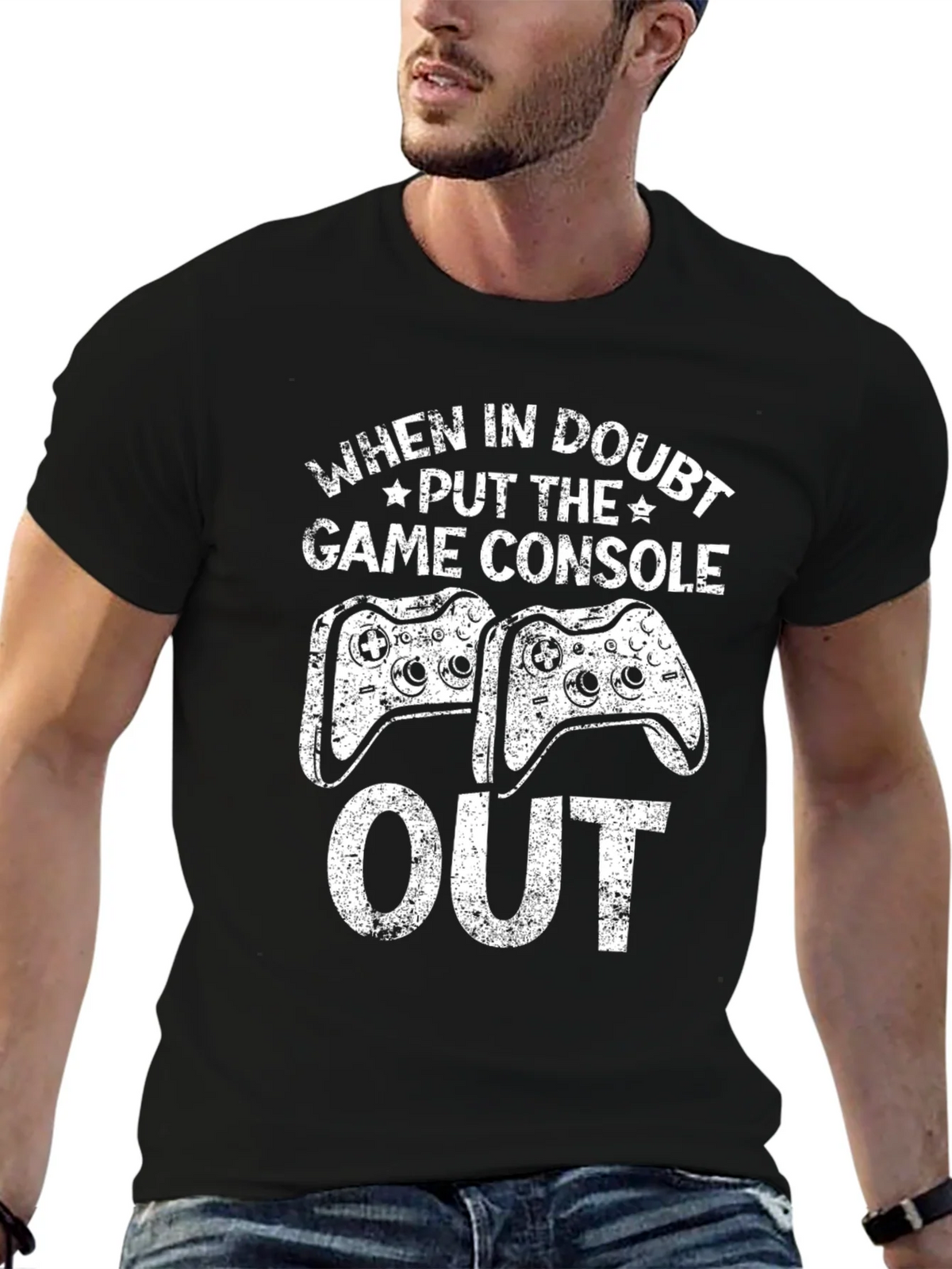 Gamer Console T-Shirt - When in Doubt Game Out product image 9