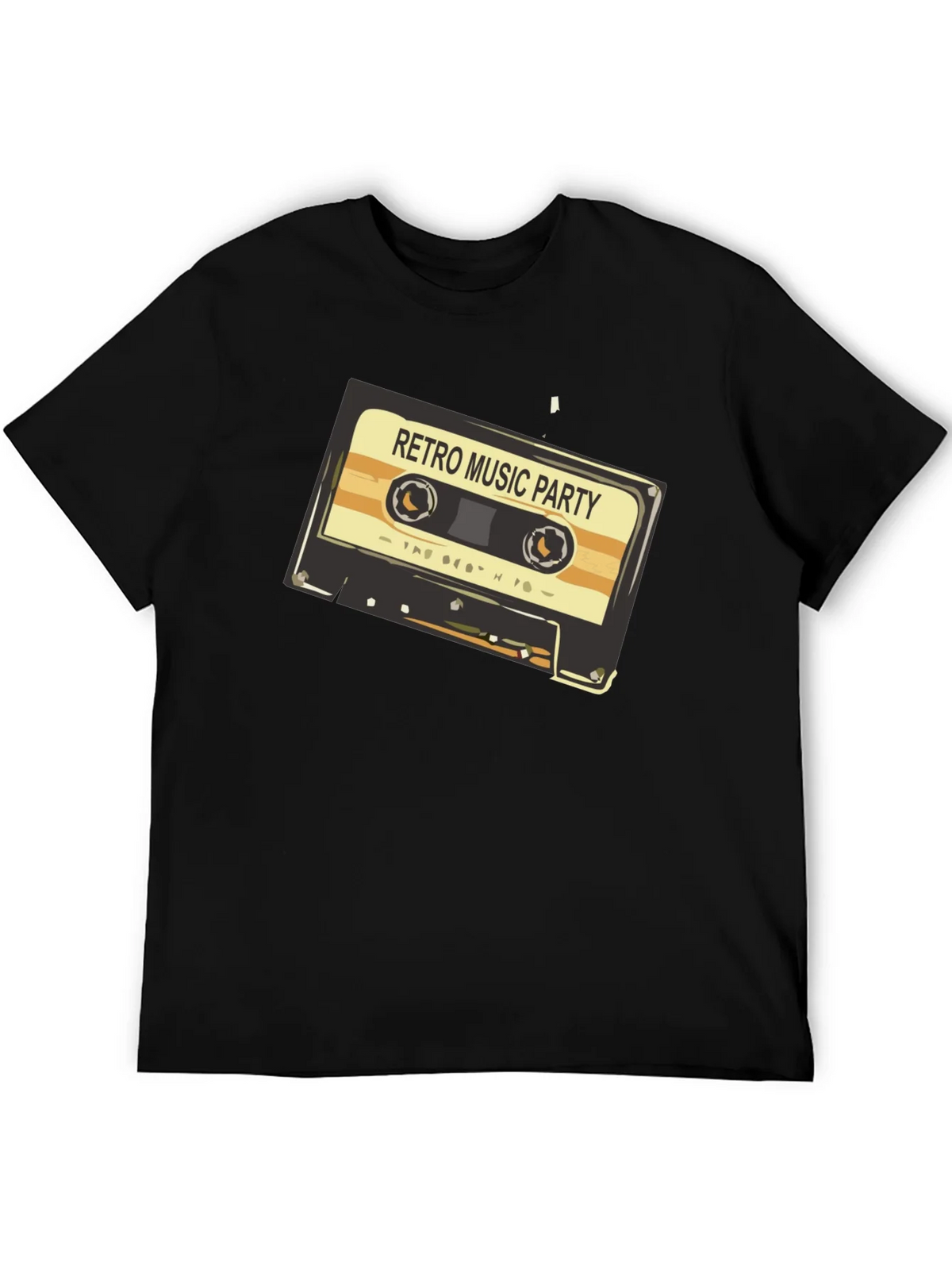 Retro Music Party Graphic Tee - Vintage Cassette Design product image 8