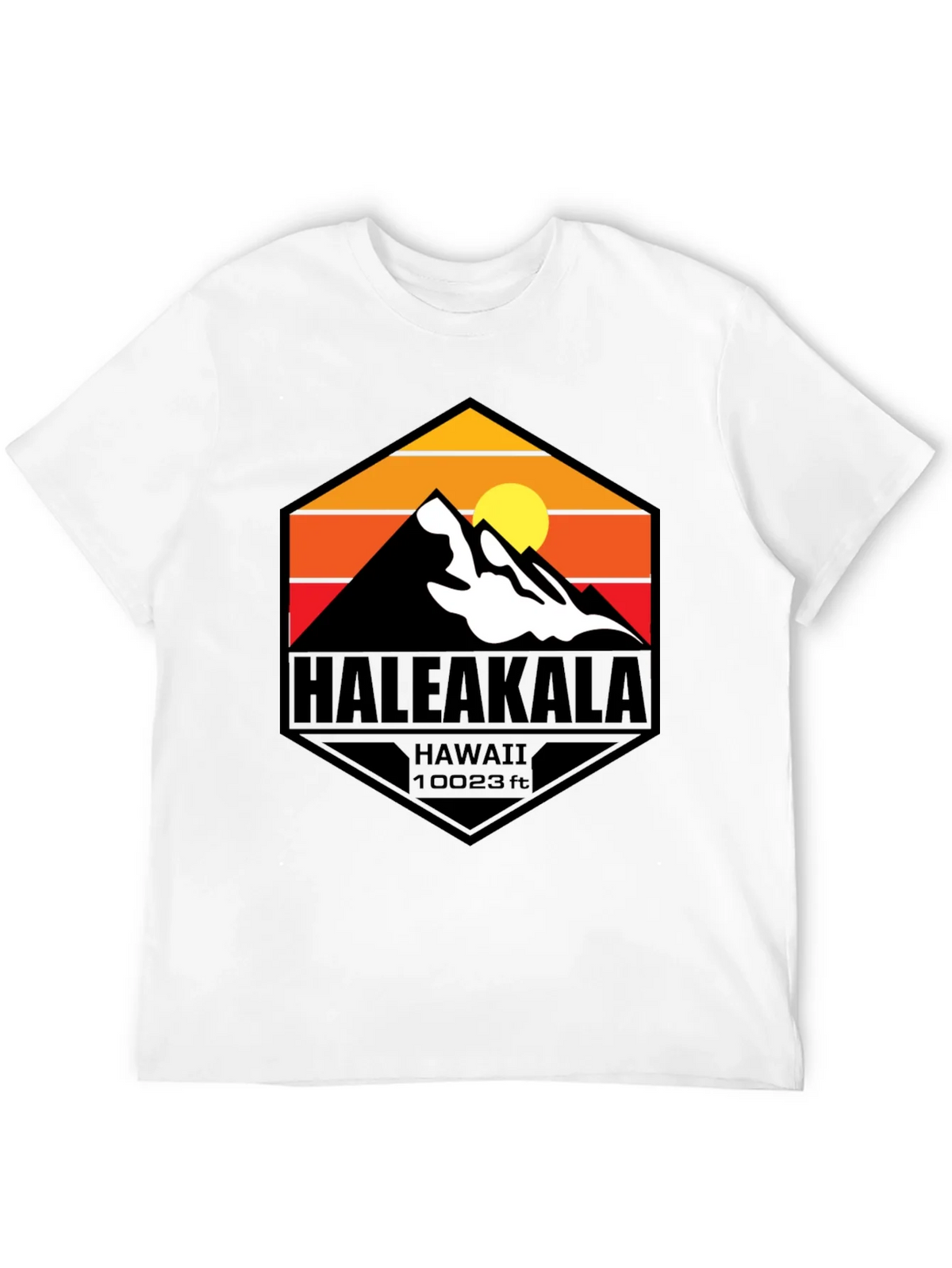 Haleakala Hawaii Graphic T-Shirt - Mountain Design product image 3