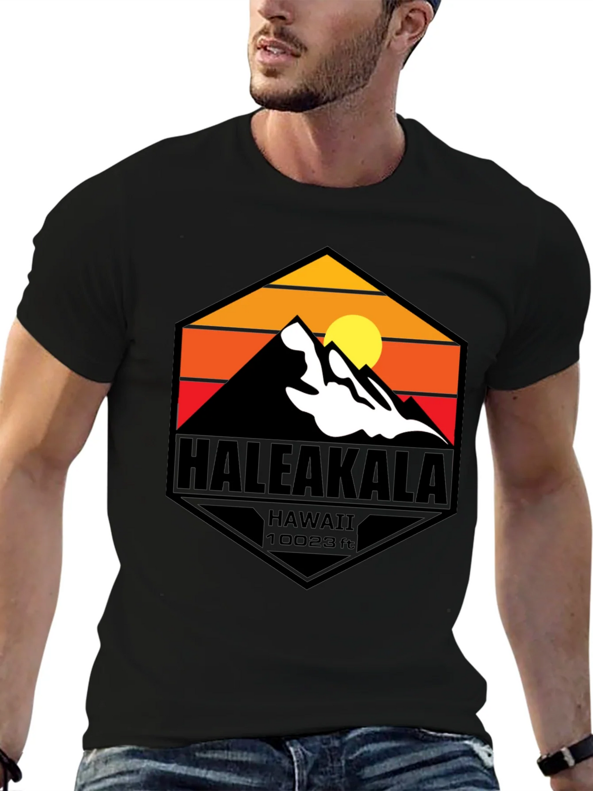 Haleakala Hawaii Graphic T-Shirt - Mountain Design product image 9