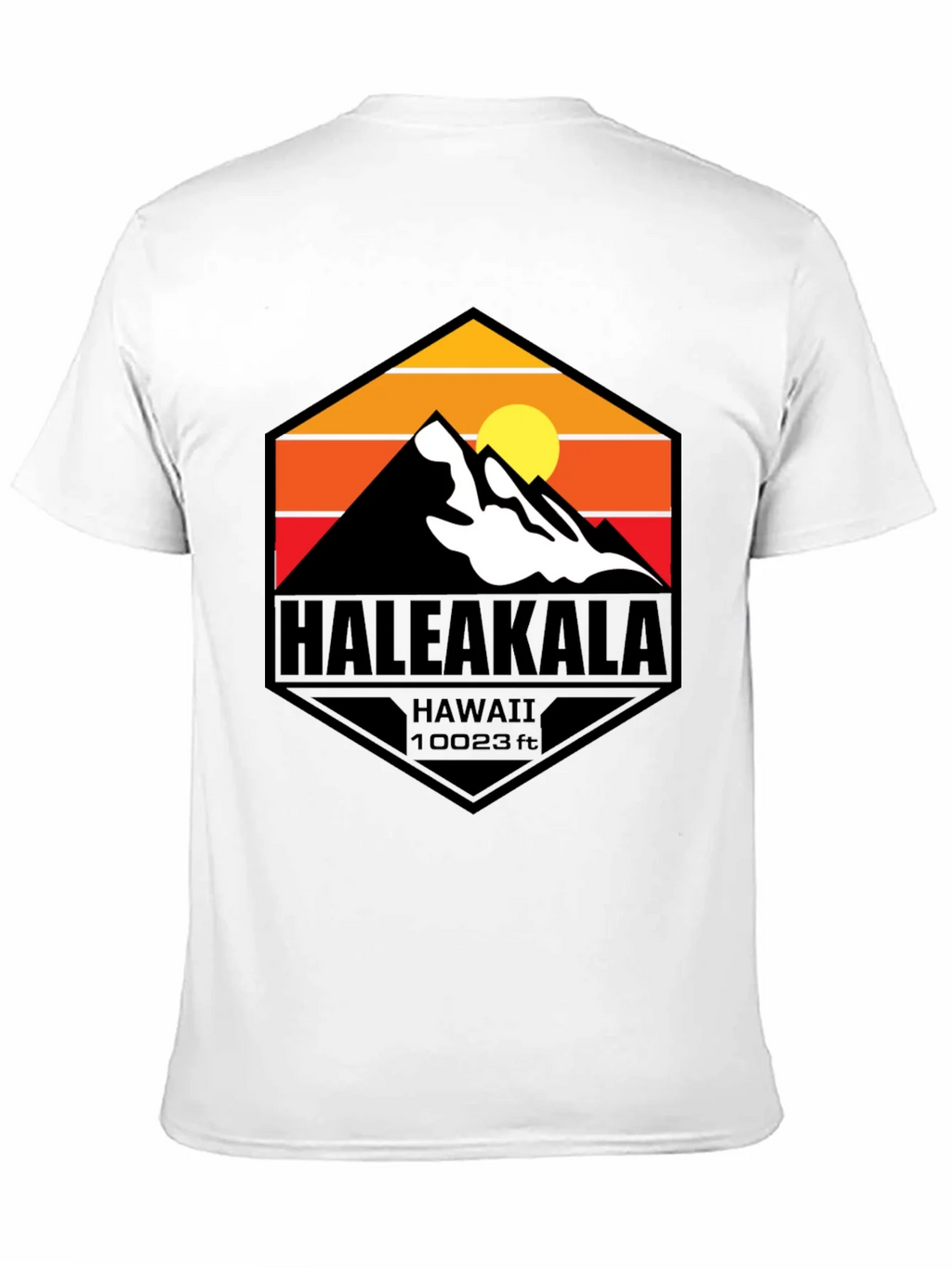 Haleakala Hawaii Graphic T-Shirt - Mountain Design product image 2