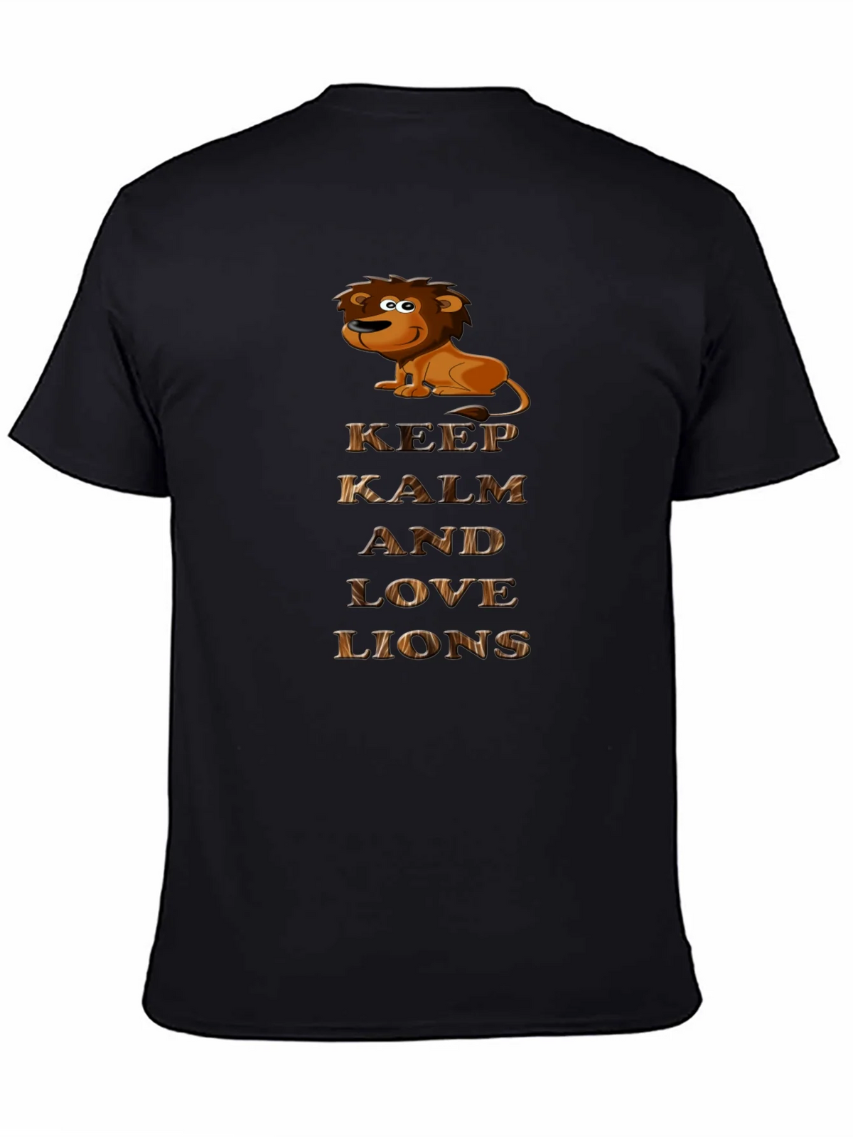 Keep Calm and Love Lions Graphic T-Shirt product image 7