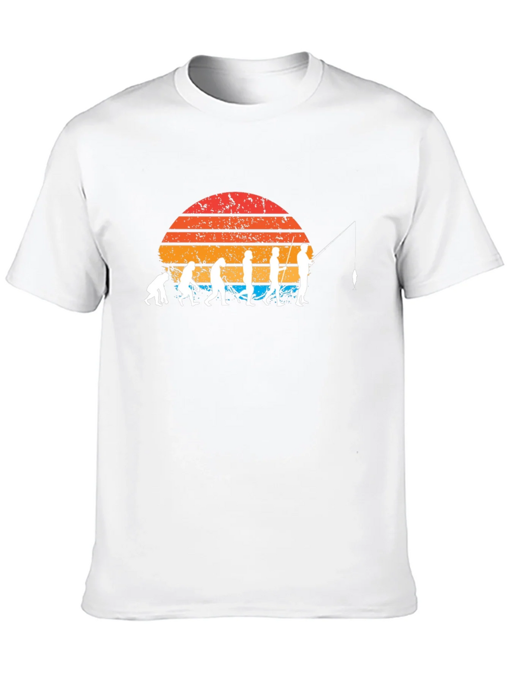 Evolution of Fishing T-Shirt - Retro Style product image 12