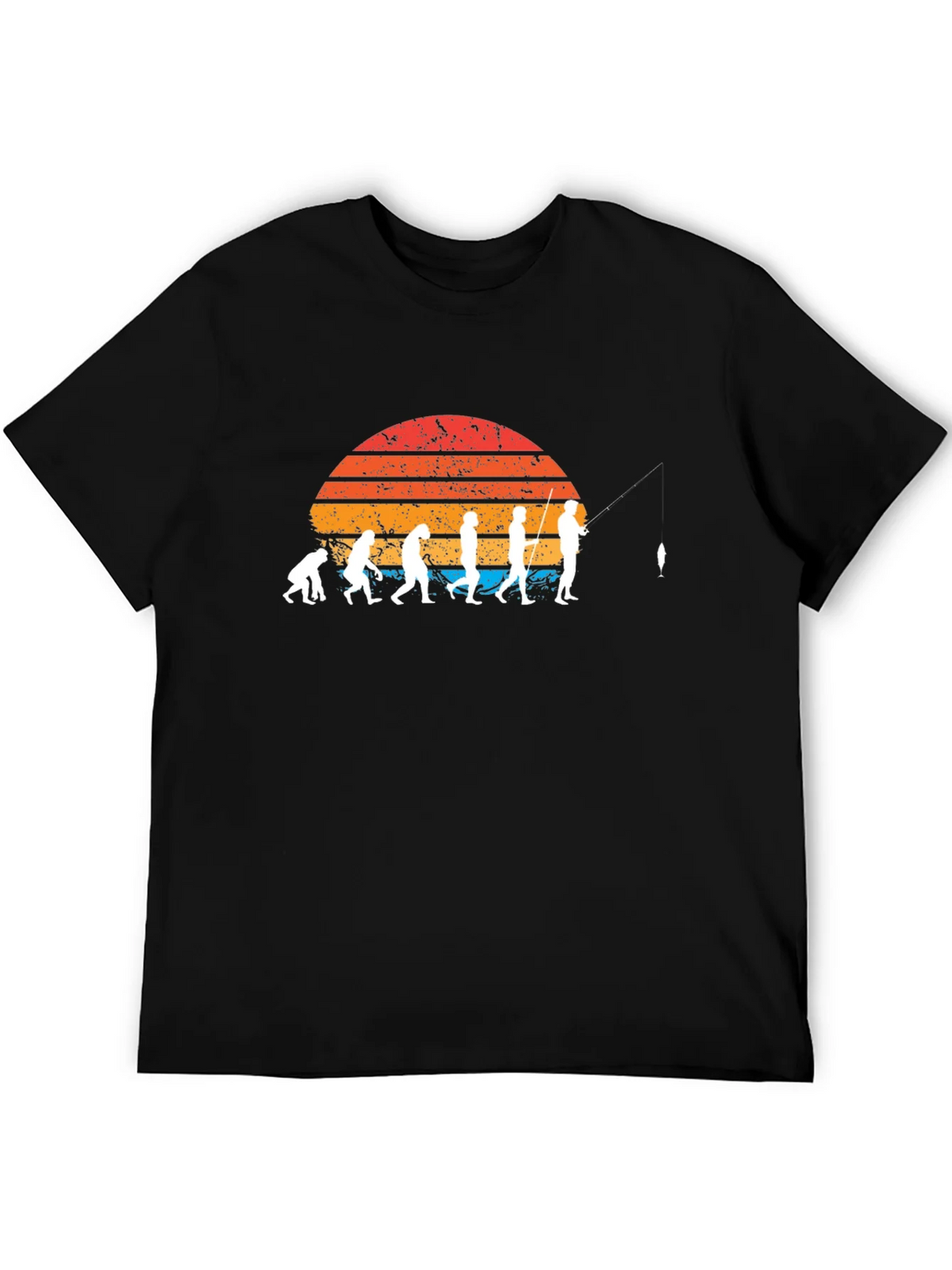 Evolution of Fishing T-Shirt - Retro Style product image 8