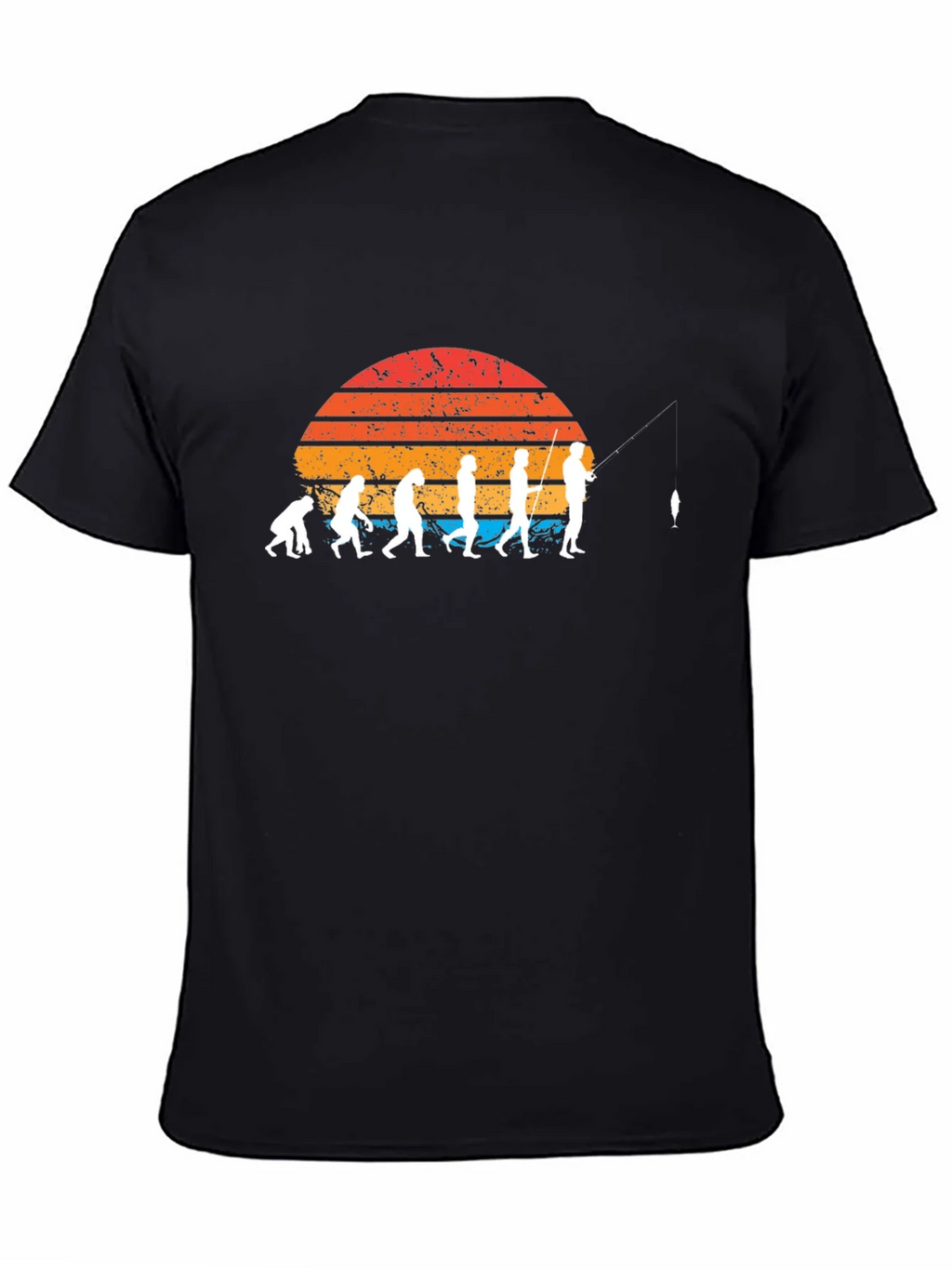 Evolution of Fishing T-Shirt - Retro Style product image 7
