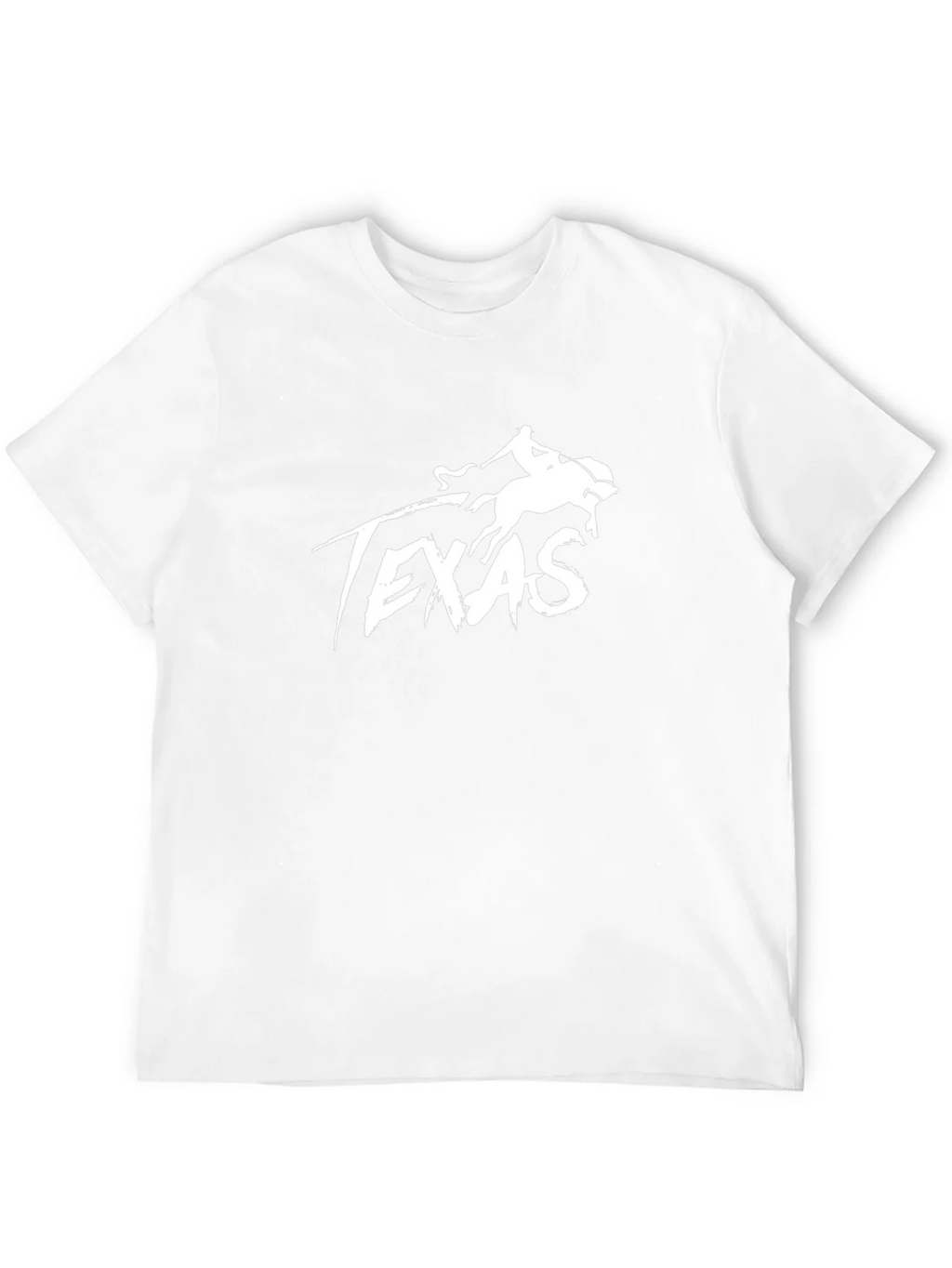 Texas Horse Rider Graphic Tee - Black Cotton Blend product image 3