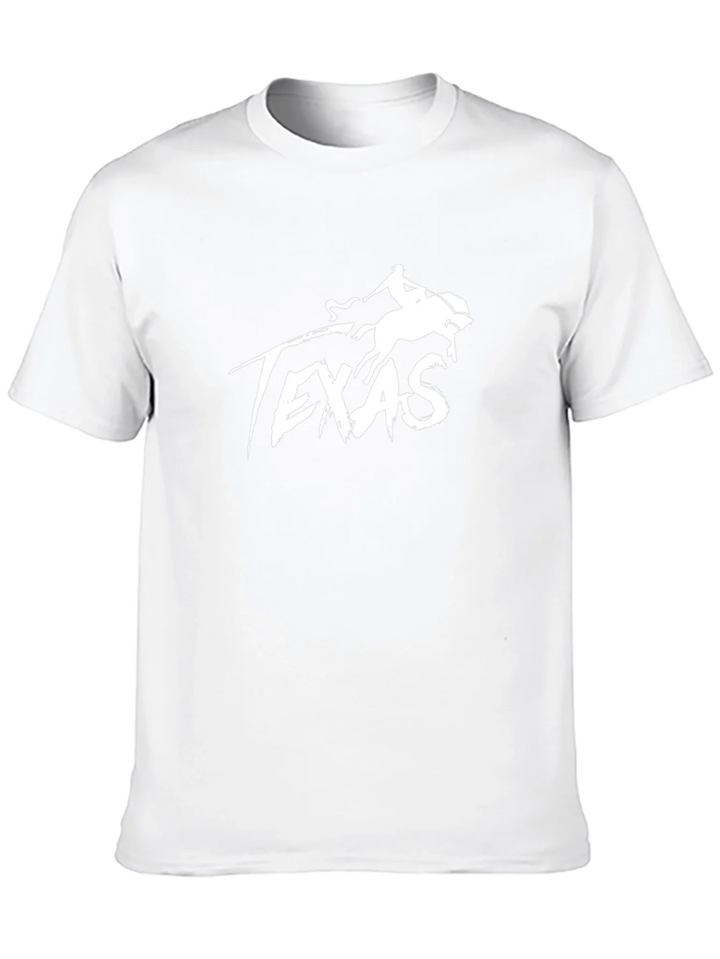 Texas Horse Rider Graphic Tee - Black Cotton Blend product image 12