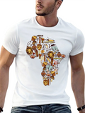 Africa Continent Art T-Shirt - Graphic Tee product image 1