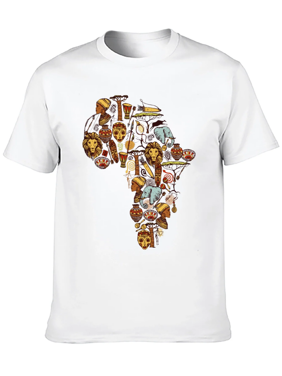 Africa Continent Art T-Shirt - Graphic Tee product image 6