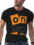 Trendy On The Graphic Print T-Shirt - Casual Style product image 1