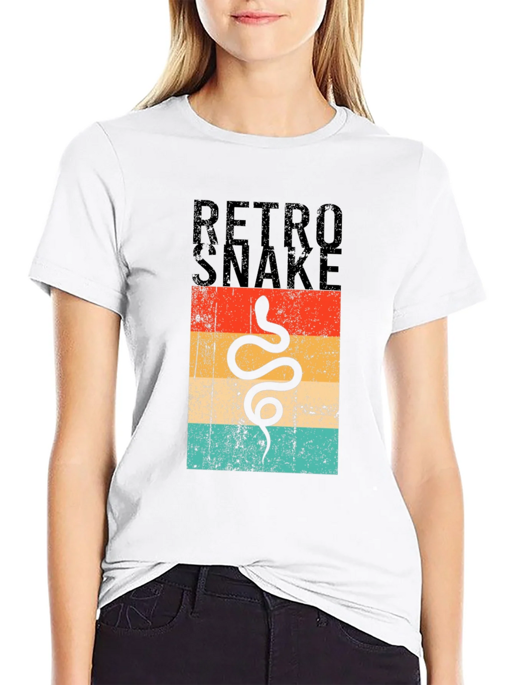 Retro Snake Graphic T-Shirt product image 8