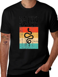 Retro Snake Graphic T-Shirt product image 1