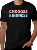 Choose Kindness T-Shirt - Black Short Sleeve product image 1