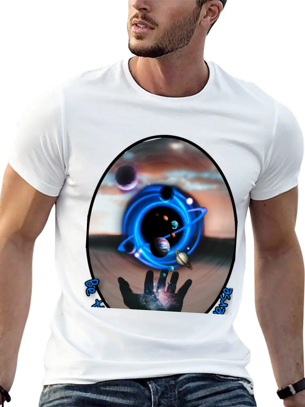 Cosmic Universe T-Shirt - Galaxy Design product image 4
