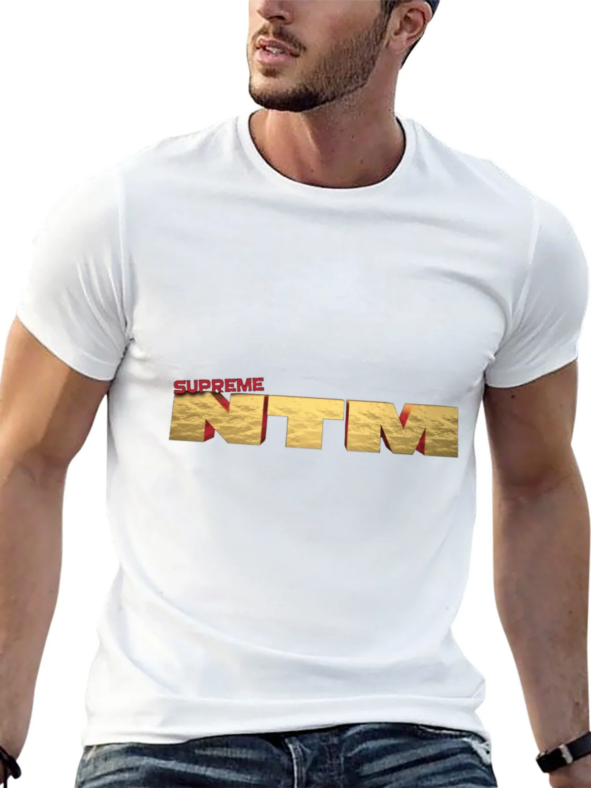 Supreme NTM Graphic Tee - Modern Streetwear product image 4