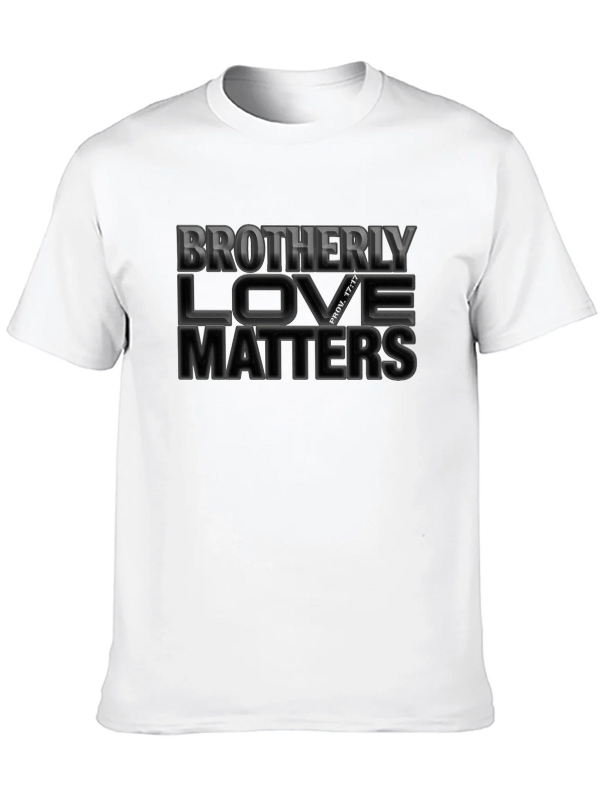 Brotherly Love Matters T-Shirt - Christian Apparel product image 12