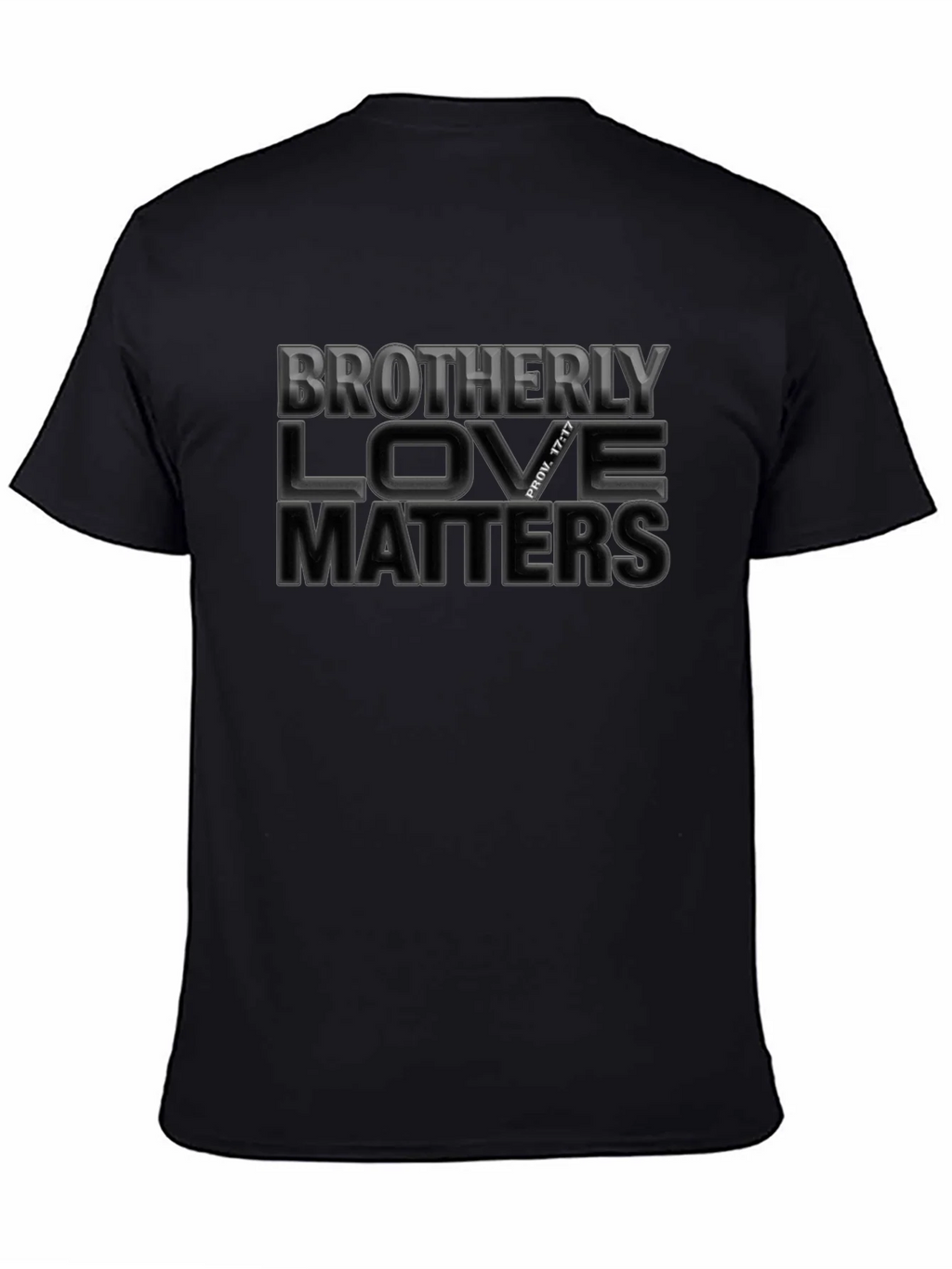 Brotherly Love Matters T-Shirt - Christian Apparel product image 7